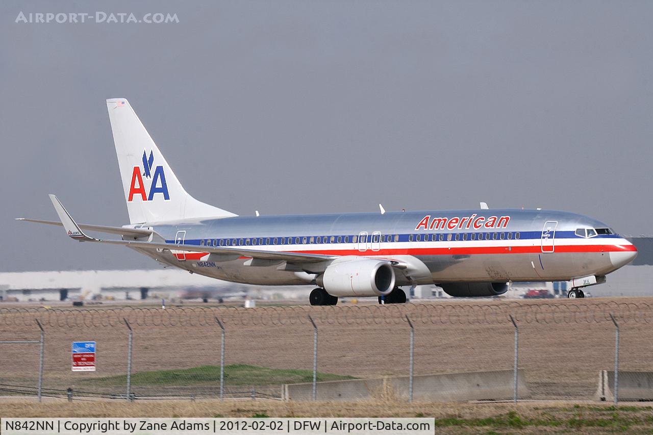 N842NN, 2010 Boeing 737-823 C/N 31099, American Airlines at DFW Airport