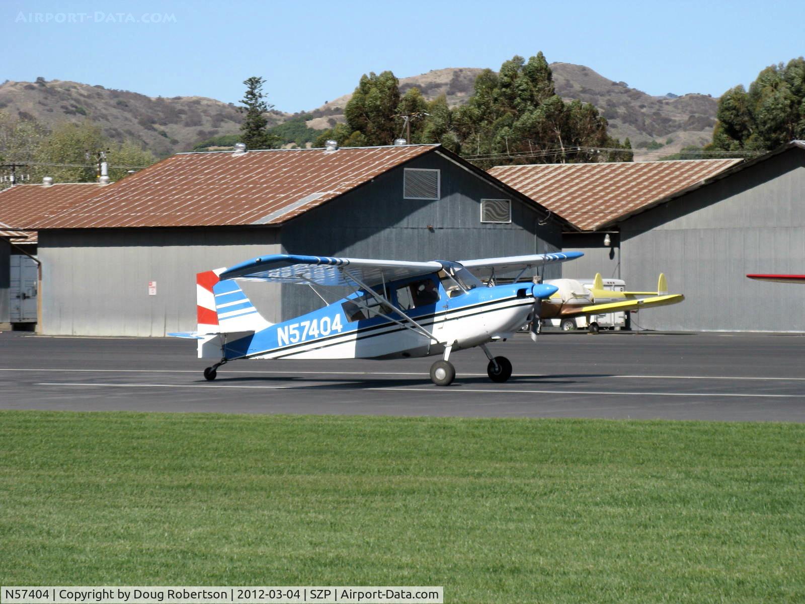 N57404, 1973 Bellanca 7ECA Citabria C/N 940-73, 1973 Bellanca 7ECA CITABRIA, Lycoming O-235 115 Hp, taking the active