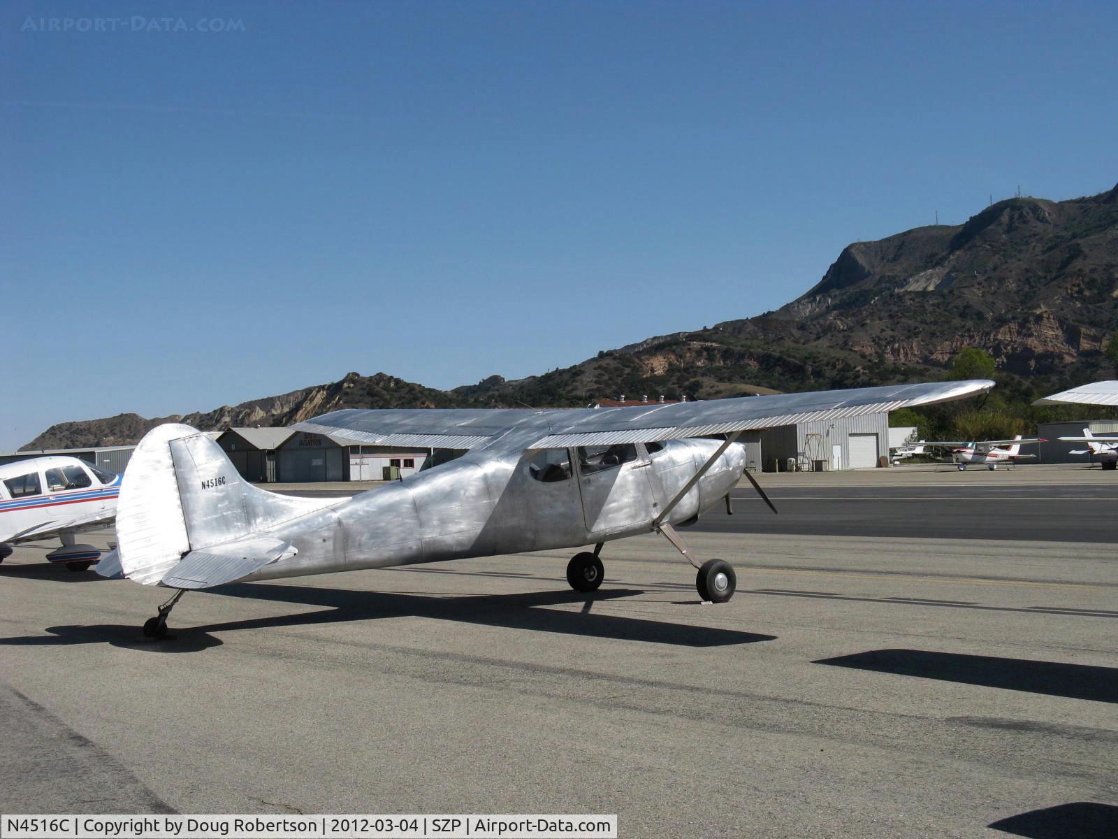 N4516C, 1952 Cessna 170B C/N 25460, 1952 Cessna 170B, Continental C-145-2 145 Hp, paint stripped