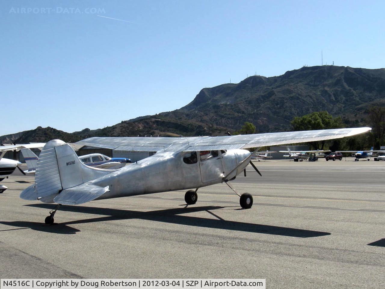 N4516C, 1952 Cessna 170B C/N 25460, 1952 Cessna 170B, Continental C-145-2 145 Hp, paint stripped