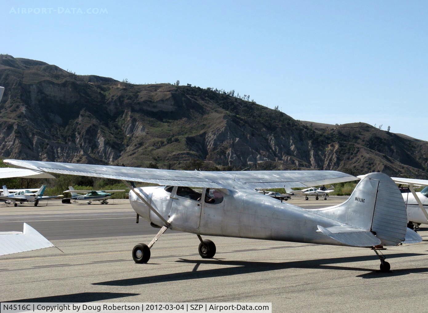 N4516C, 1952 Cessna 170B C/N 25460, 1952 Cessna 170B, Continental C-145-2 145 Hp, paint stripped