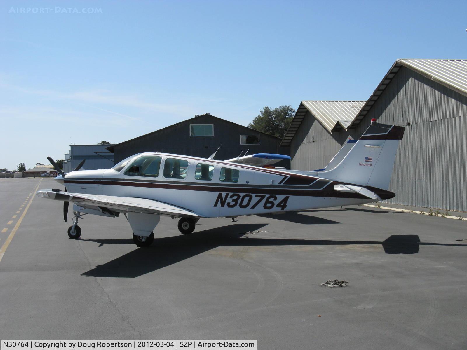 N30764, 1987 Beech A36 Bonanza 36 C/N E-2382, 1987 Beech A36 BONANZA, Continental IO-520 285 Hp