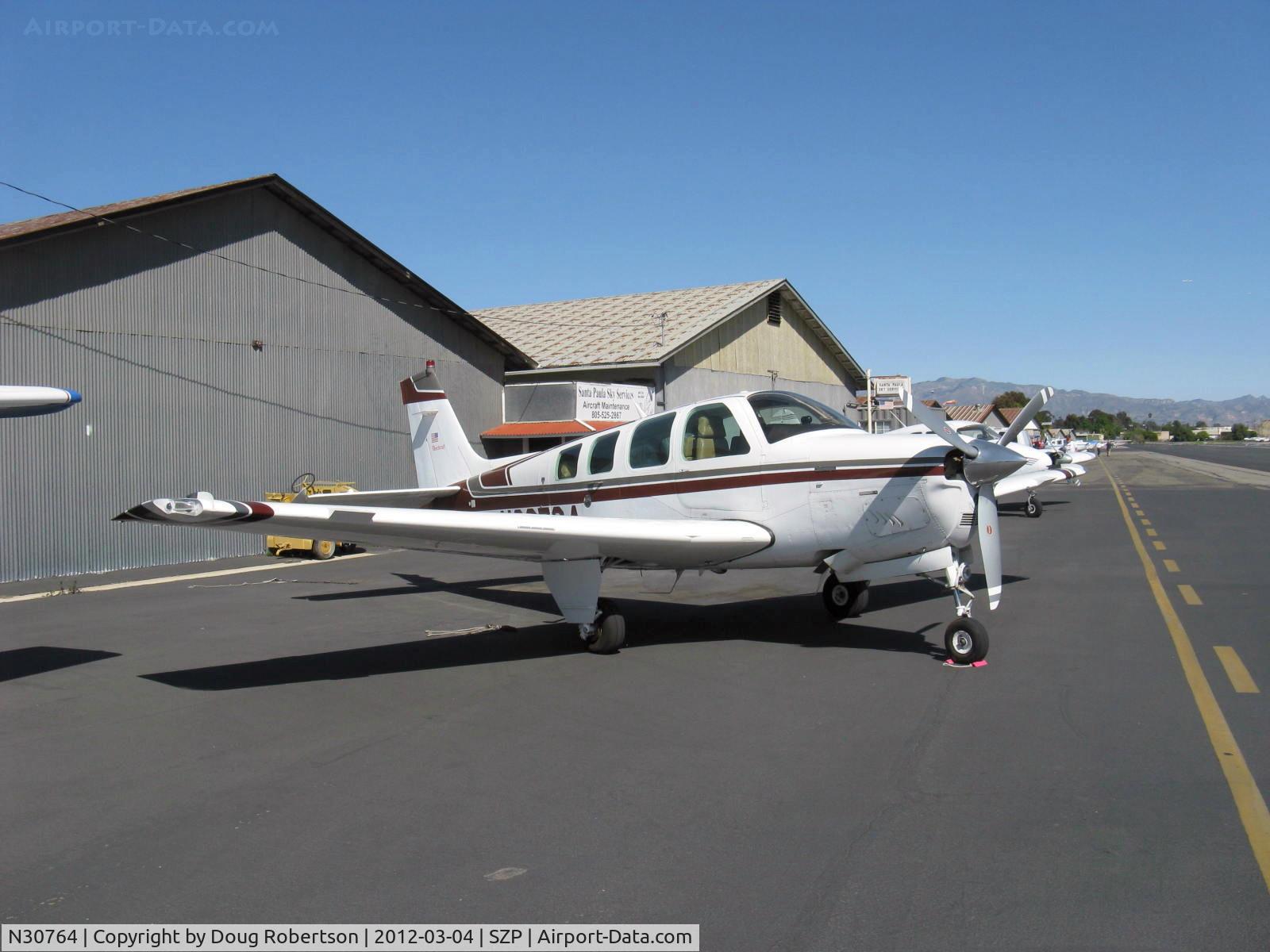 N30764, 1987 Beech A36 Bonanza 36 C/N E-2382, 1987 Beech A36 BONANZA, Continental IO-520 285 Hp