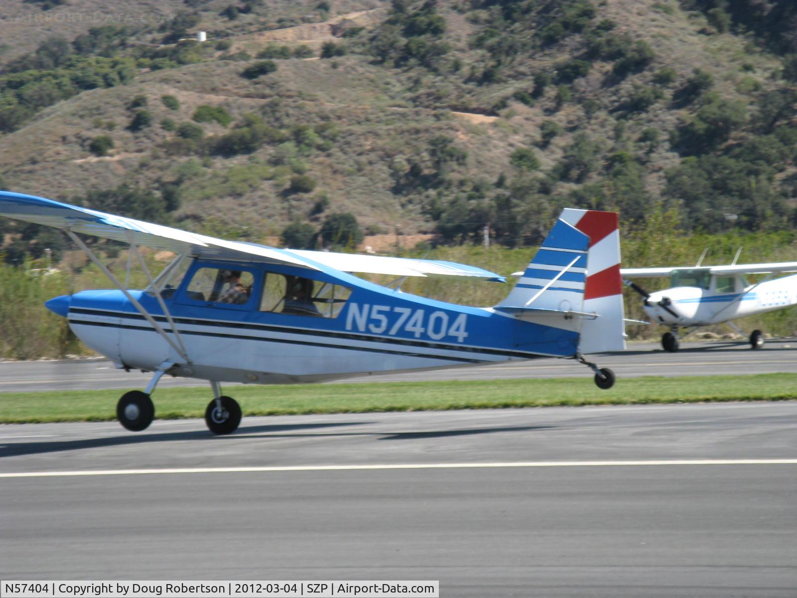 N57404, 1973 Bellanca 7ECA Citabria C/N 940-73, 1973 Bellanca 7ECA CITABRIA, Lycoming O-235 115 Hp, landing Rwy 04