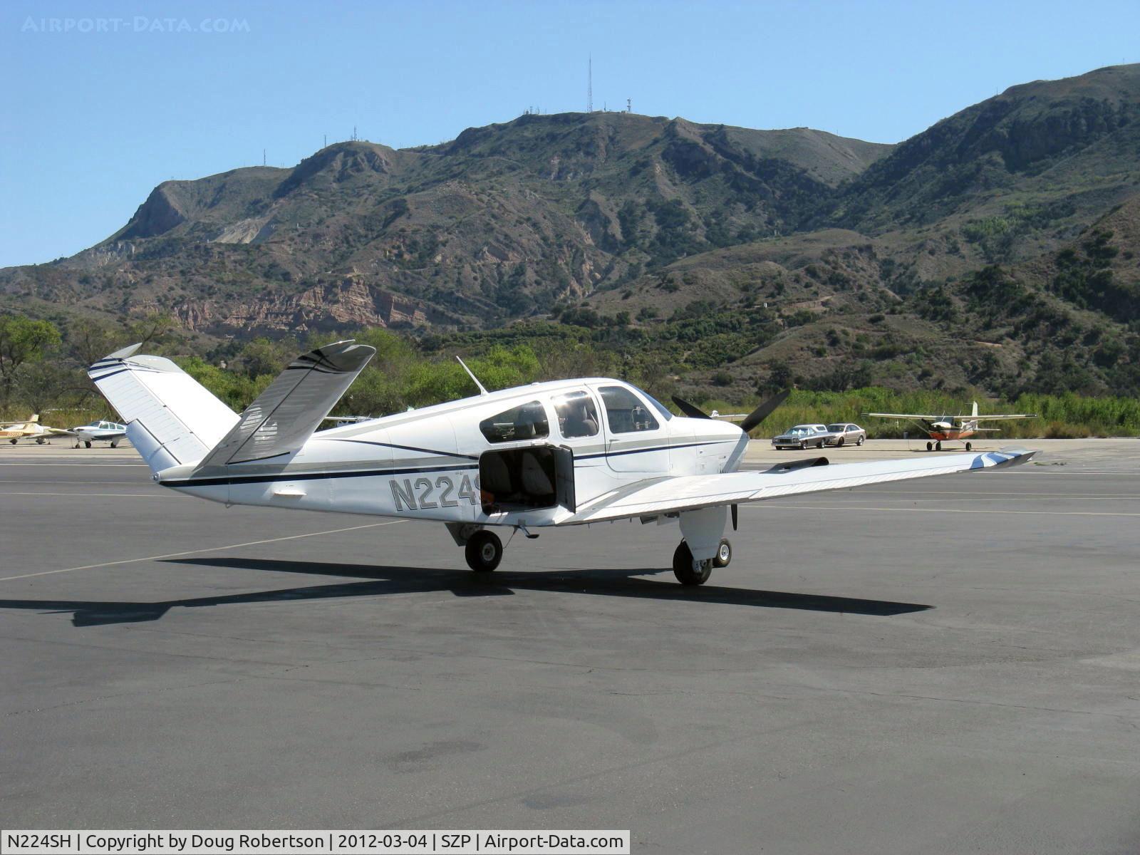 N224SH, 1970 Beech V35B Bonanza C/N D-9152, 1970 Beech V35B BONANZA, Continental IO-520-B 285 Hp