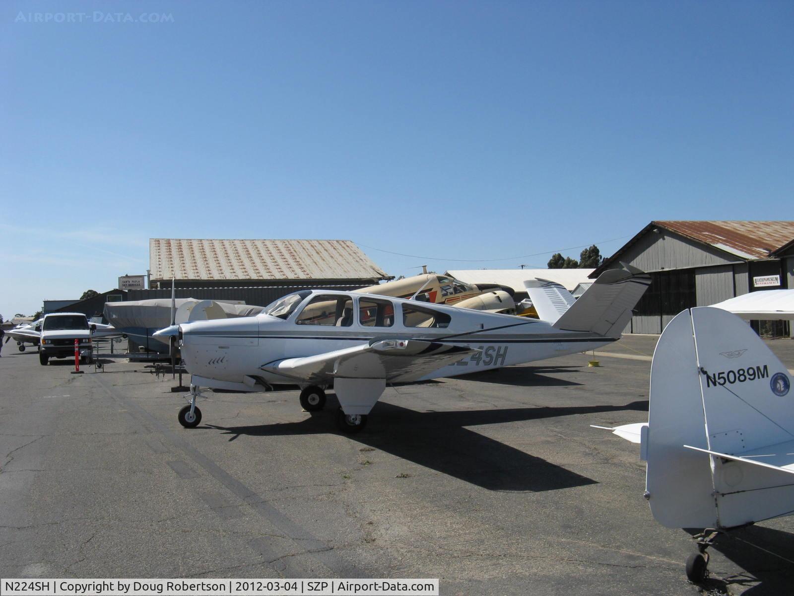 N224SH, 1970 Beech V35B Bonanza C/N D-9152, 1970 Beech V35B BONANZA, Continental IO-520-B 285 Hp