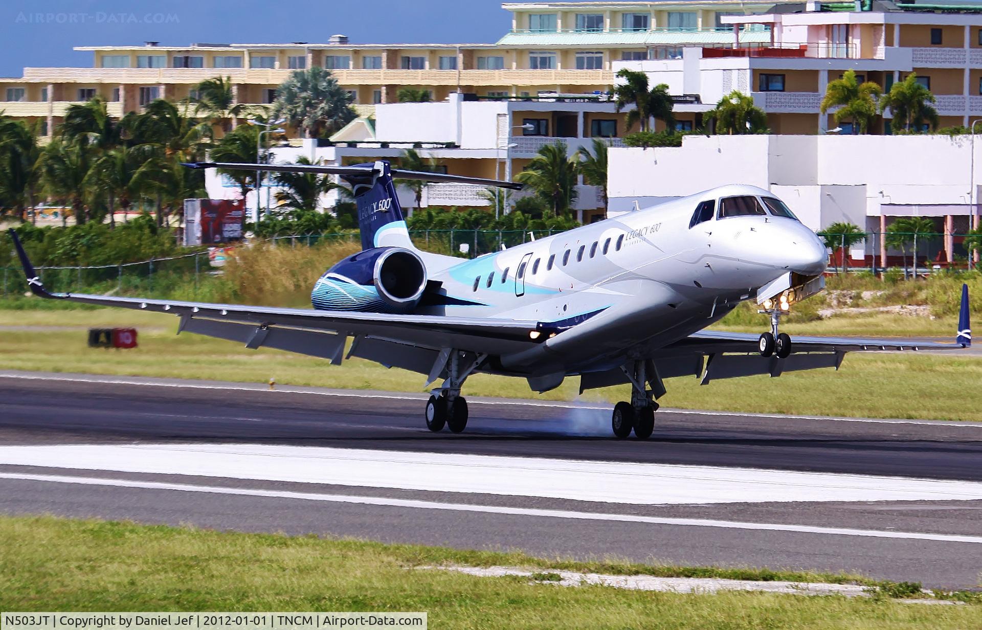 N503JT, 2008 Embraer EMB-135BJ Legacy 600 C/N 14501032, N503JT