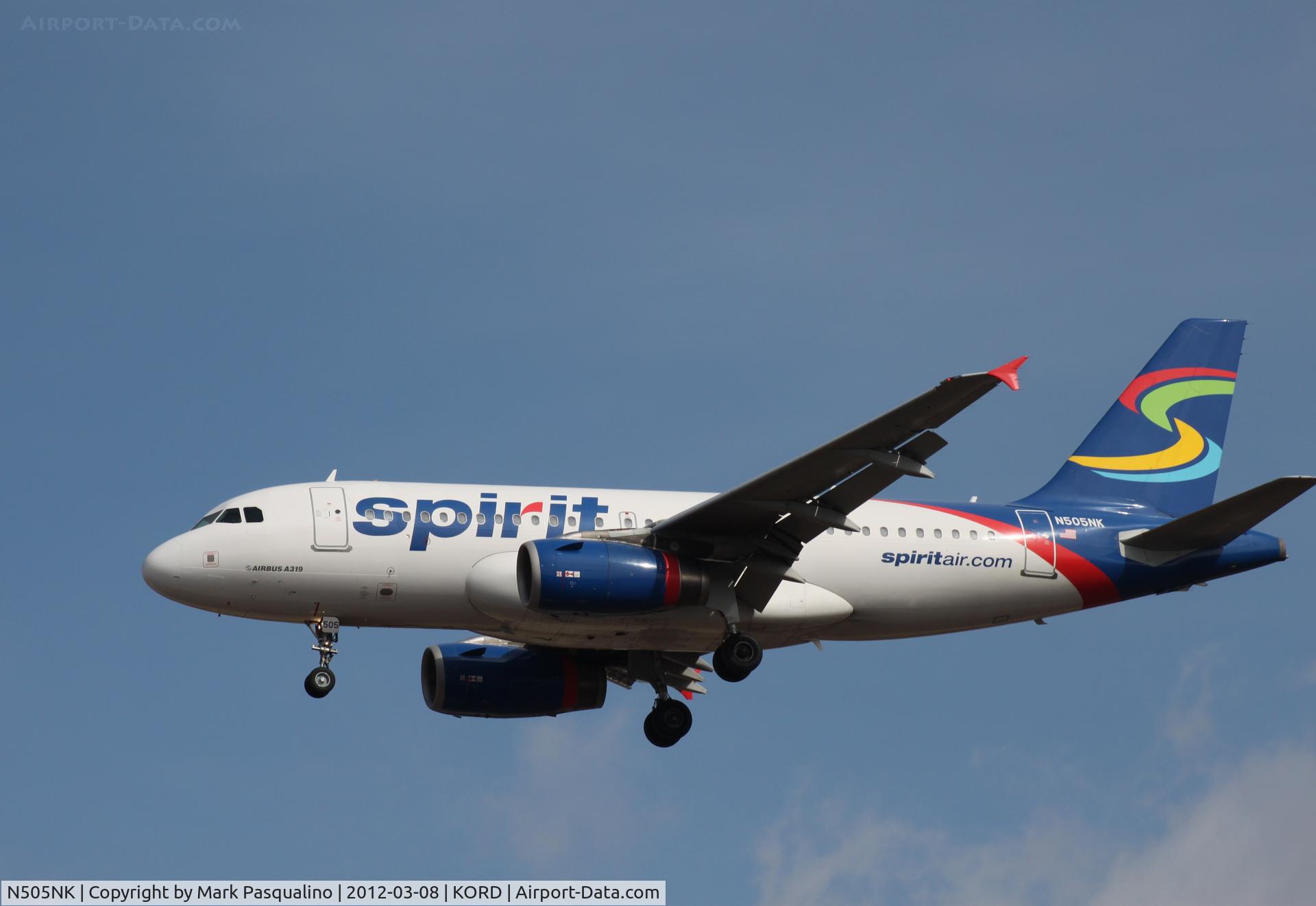 N505NK, 2005 Airbus A319-132 C/N 2485, Airbus A319