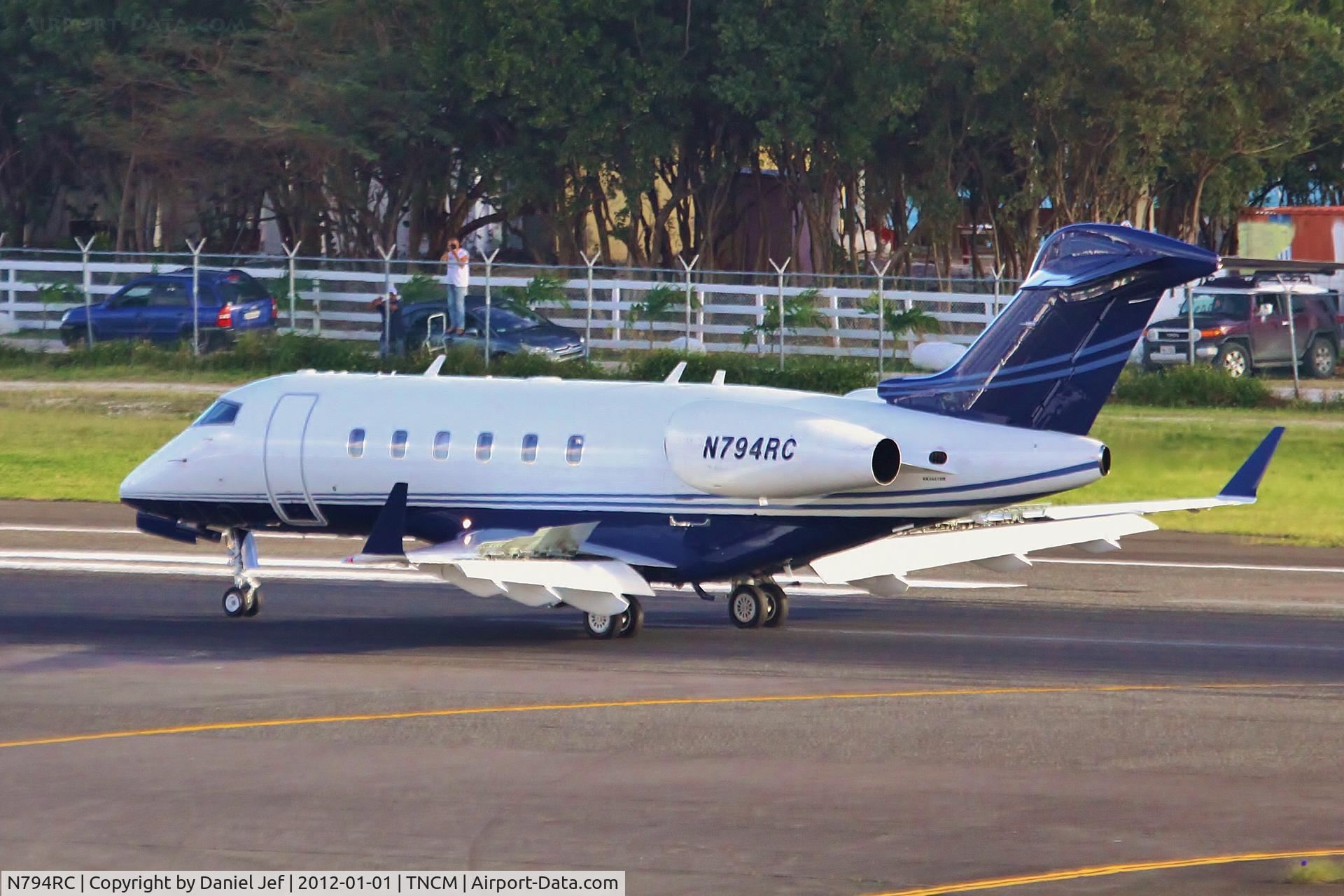 N794RC, 2008 Bombardier Challenger 300 (BD-100-1A10) C/N 20193, N794RC