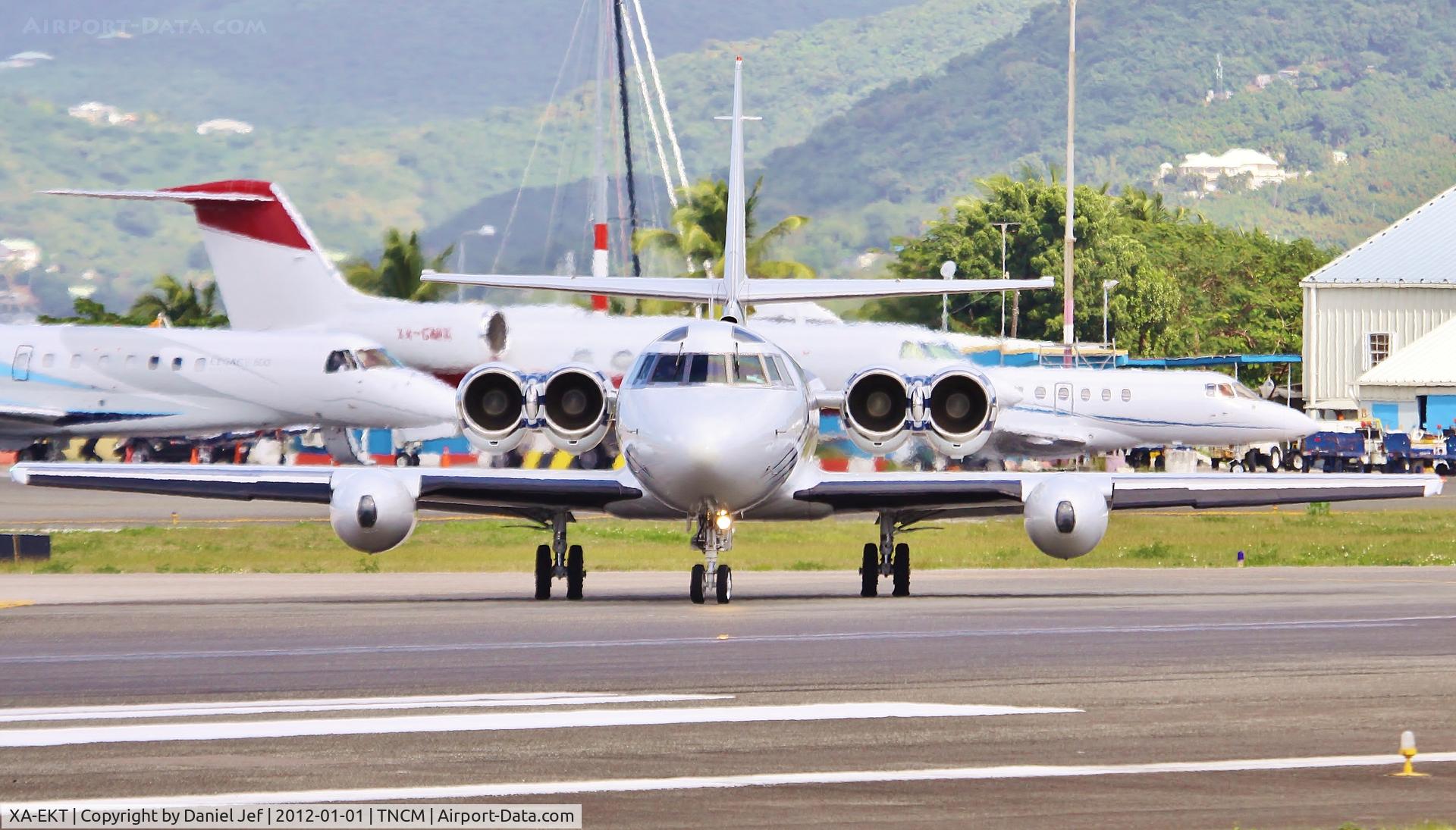 XA-EKT, 1979 Lockheed L-1329-25 Jetstar II C/N 5234, xa-ekt