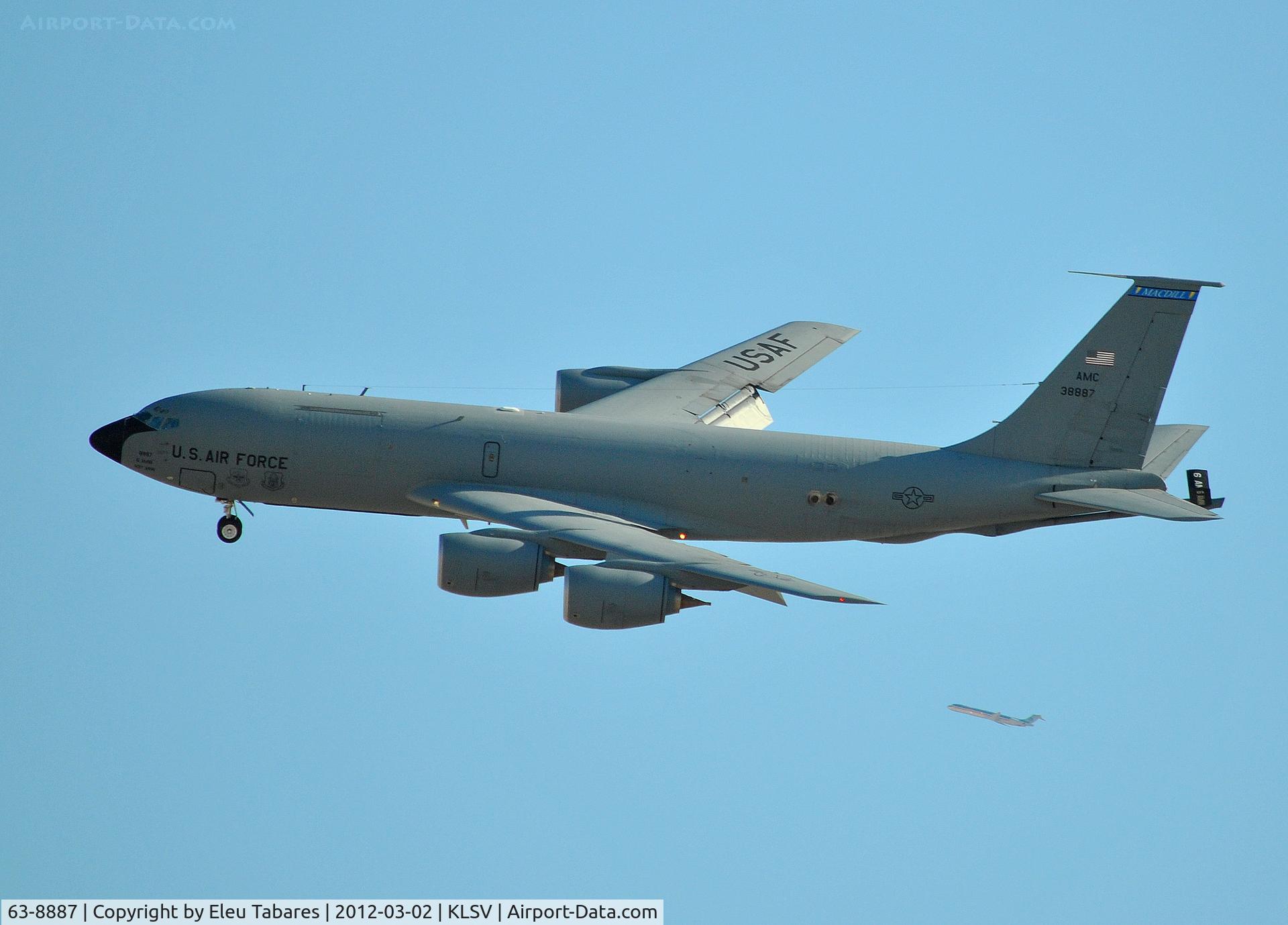 63-8887, 1963 Boeing KC-135R Stratotanker C/N 18735, Taken during Red Flag Exercise at Nellis Air Force Base, Nevada.