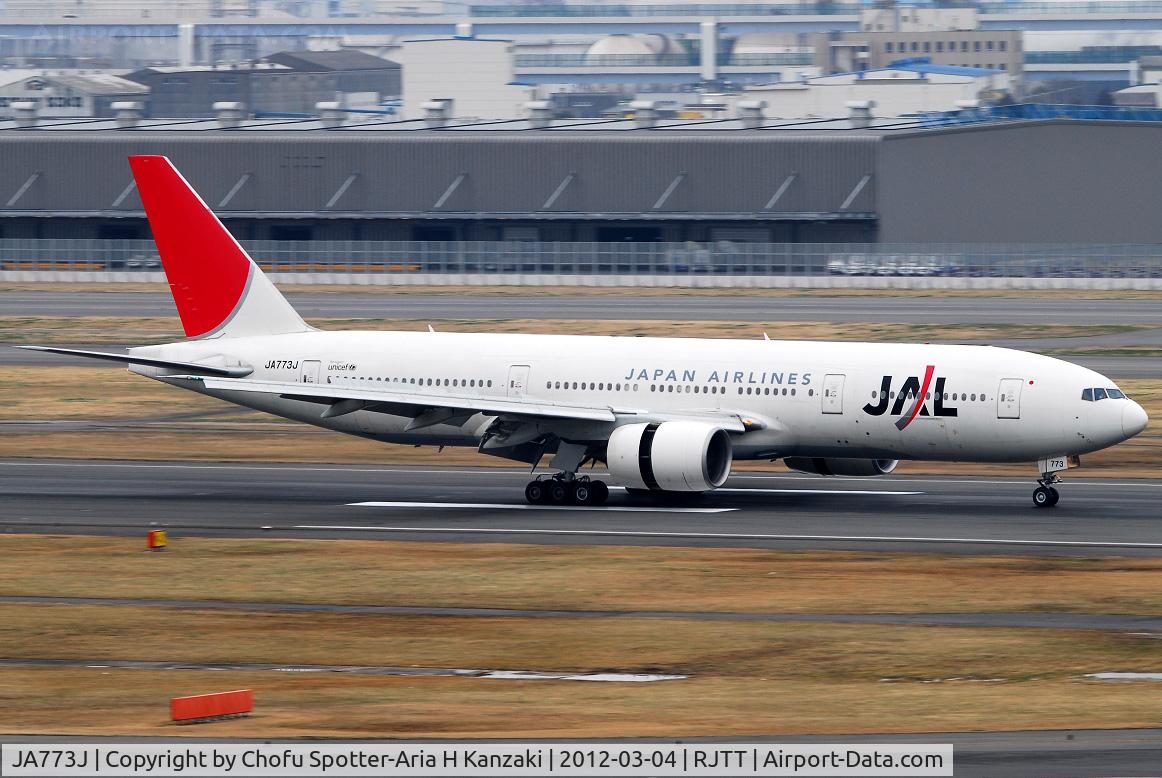 JA773J, 2007 Boeing 777-246 C/N 27653, Nikon D200+Tamron 200-500mm F/5-6.3