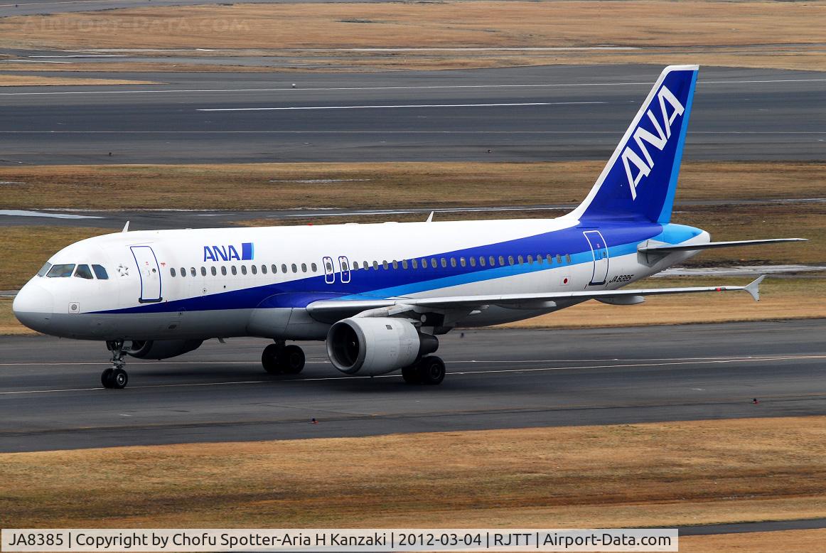 JA8385, Airbus A320-211 C/N 0167, Niko D200+Tamron 200-500mm F/5-6.3
