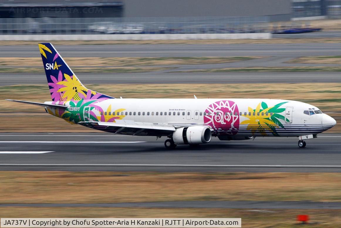 JA737V, 2006 Boeing 737-4M0 C/N 29201, Nikon D200+Tamron 200-500mm F/5-6.3