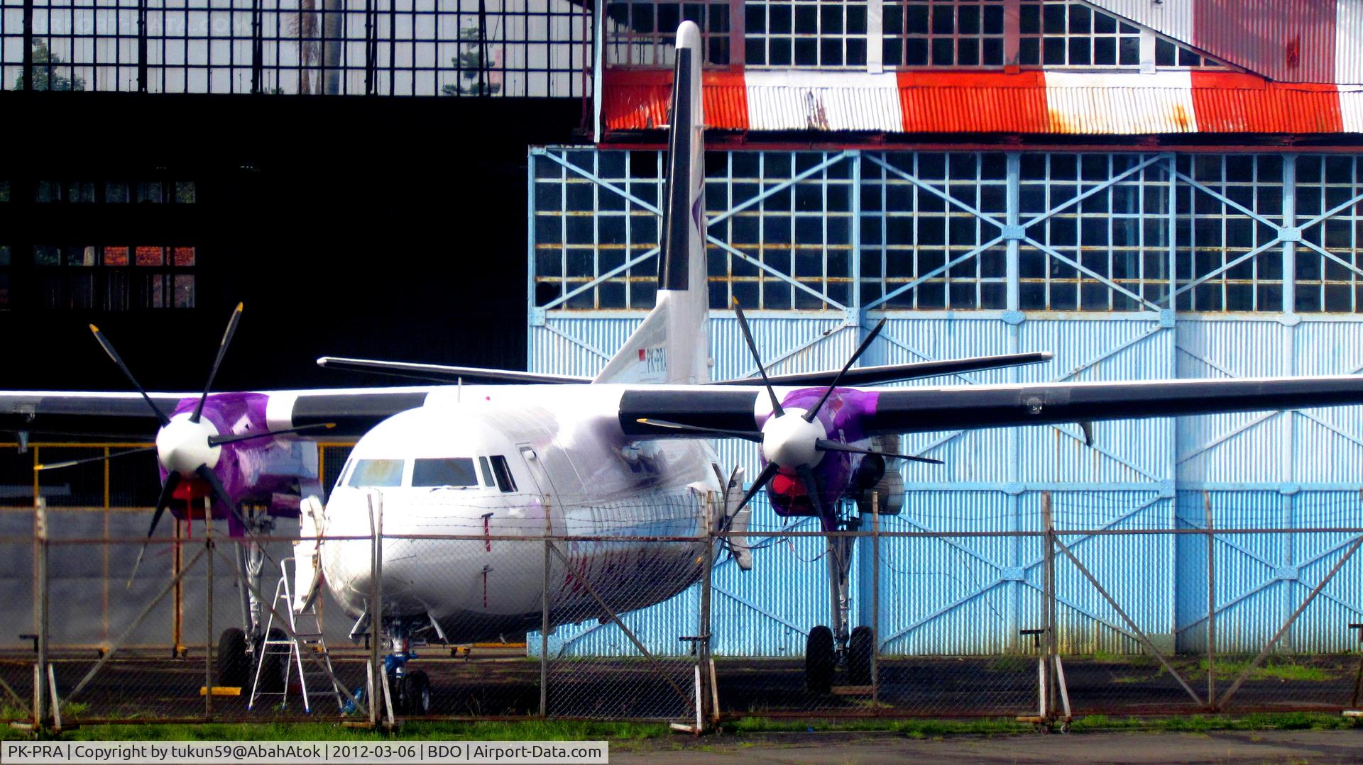 PK-PRA, 1996 Fokker 50 C/N 20313, Pacific Royale Airways