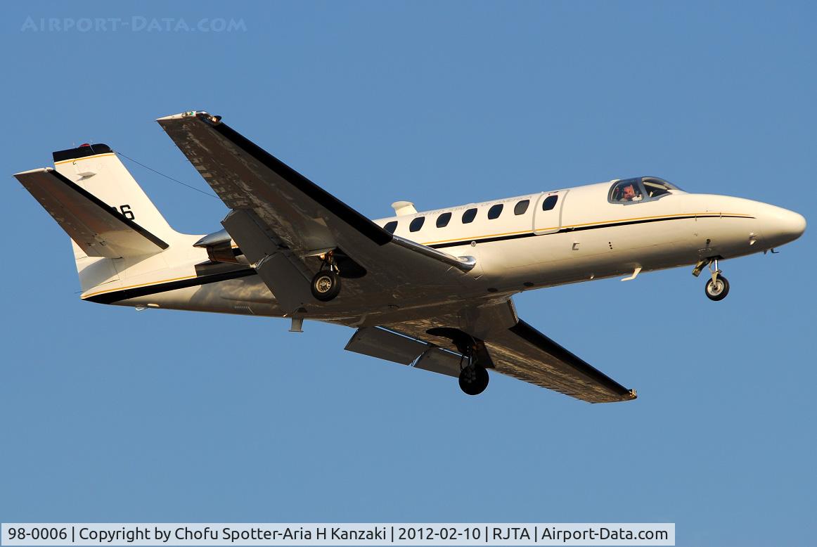 98-0006, 1999 Cessna UC-35A Citation Ultra C/N 560-0495, NikonD200+TAMRON SP AF 70-200mm F/2.8 Di LD [IF]