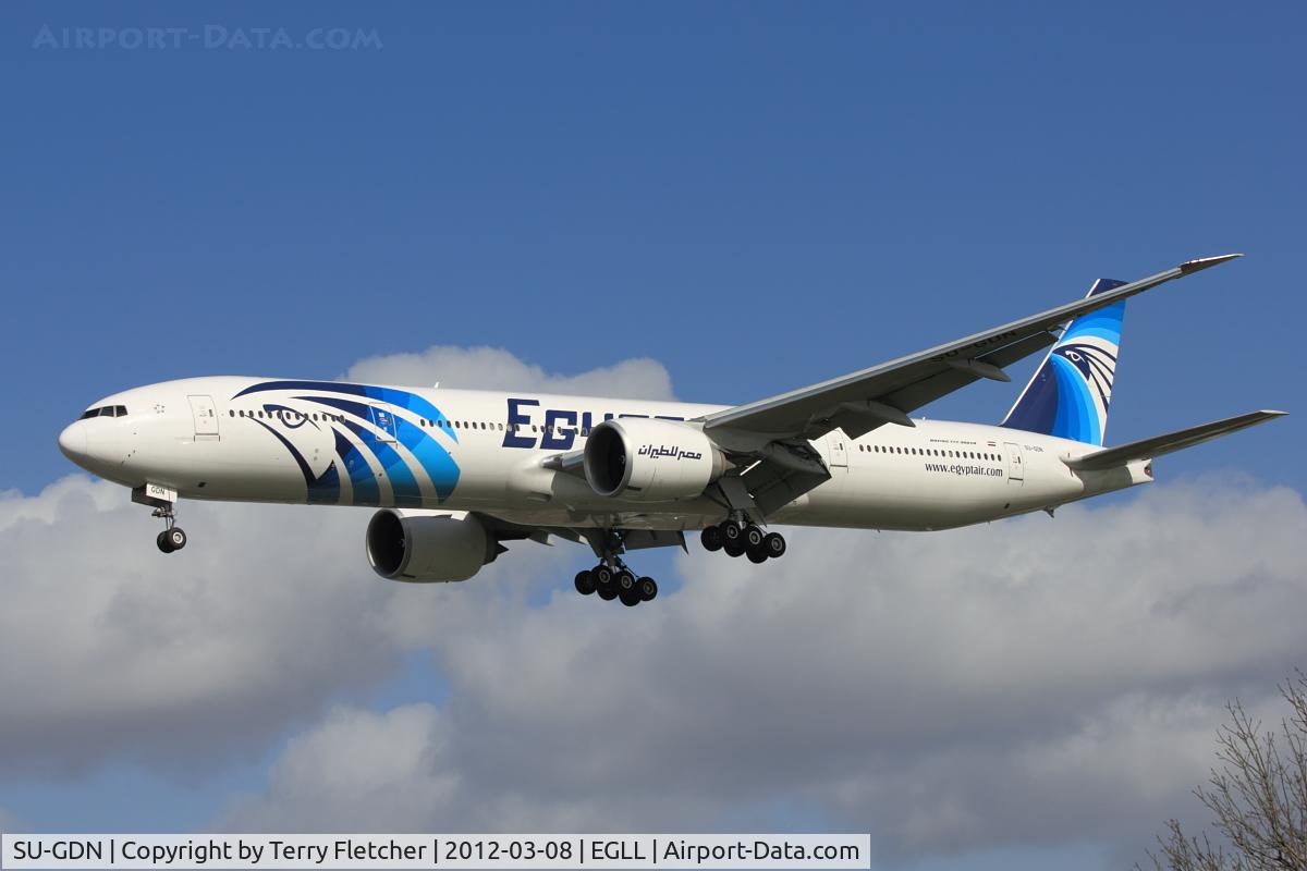 SU-GDN, 2010 Boeing 777-36N/ER C/N 38288, Egyptair 2010 Boeing 777-36NER, c/n: 38288