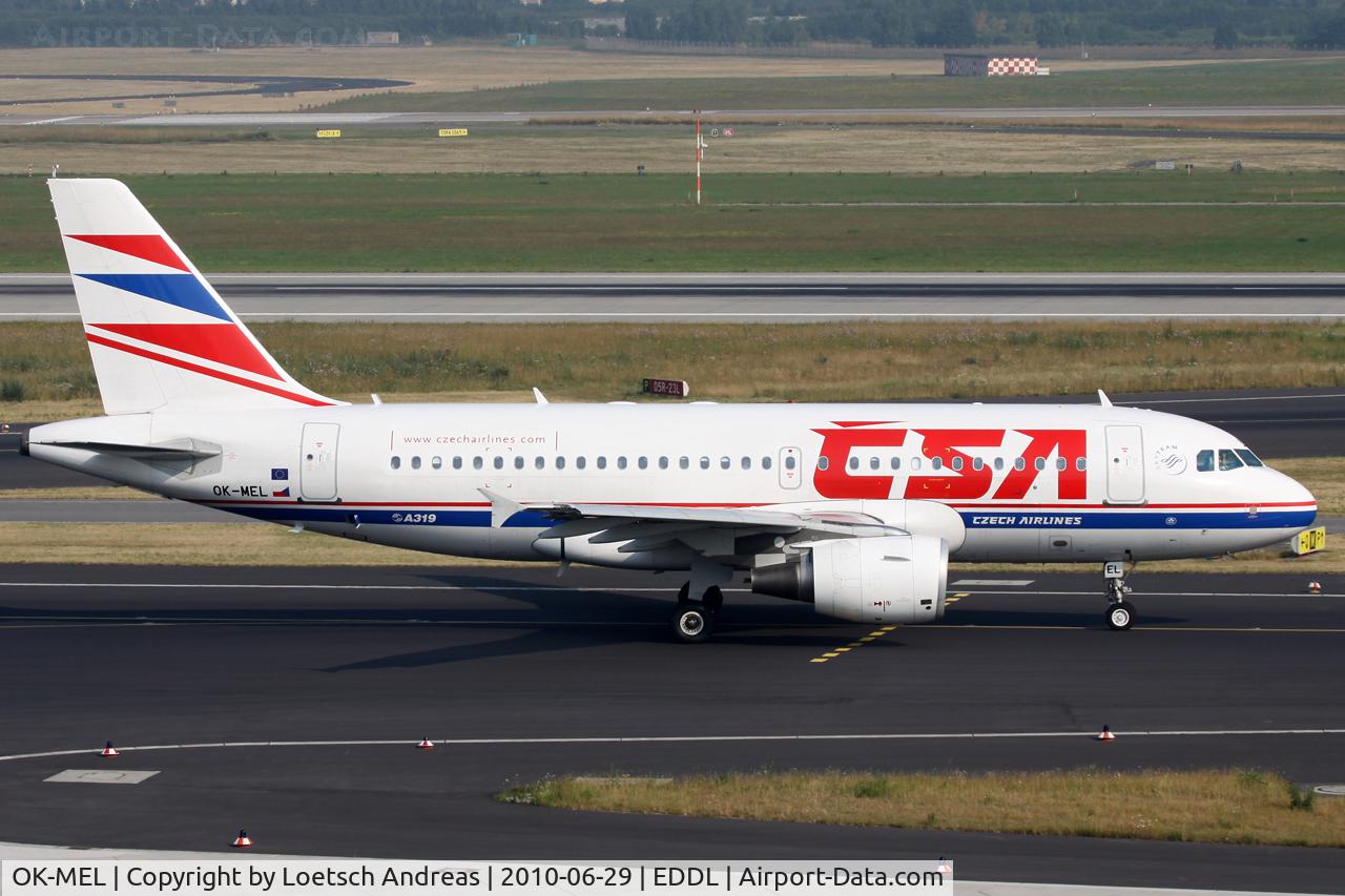 OK-MEL, 2007 Airbus A319-112 C/N 3094, CSA Airbus