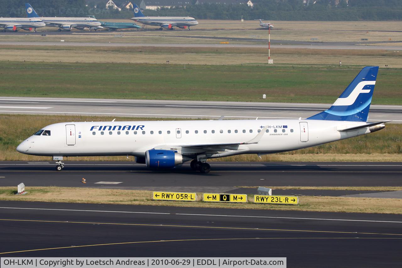 OH-LKM, 2008 Embraer 190LR (ERJ-190-100LR) C/N 19000160, Finnair
