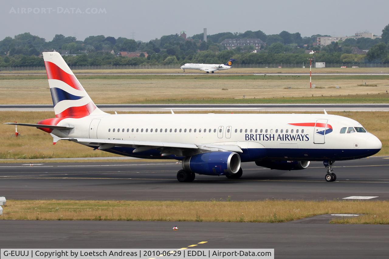 G-EUUJ, 2002 Airbus A320-232 C/N 1883, BAW Airbus to UK