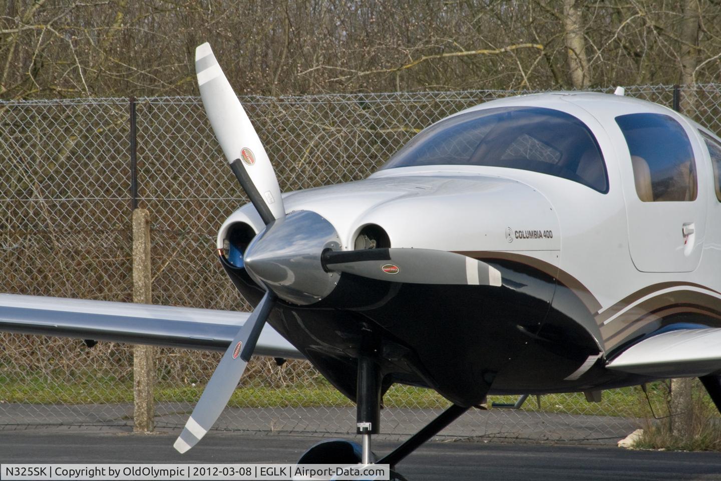 N325SK, 2005 Lancair LC41-550FG C/N 41528, Prop shot