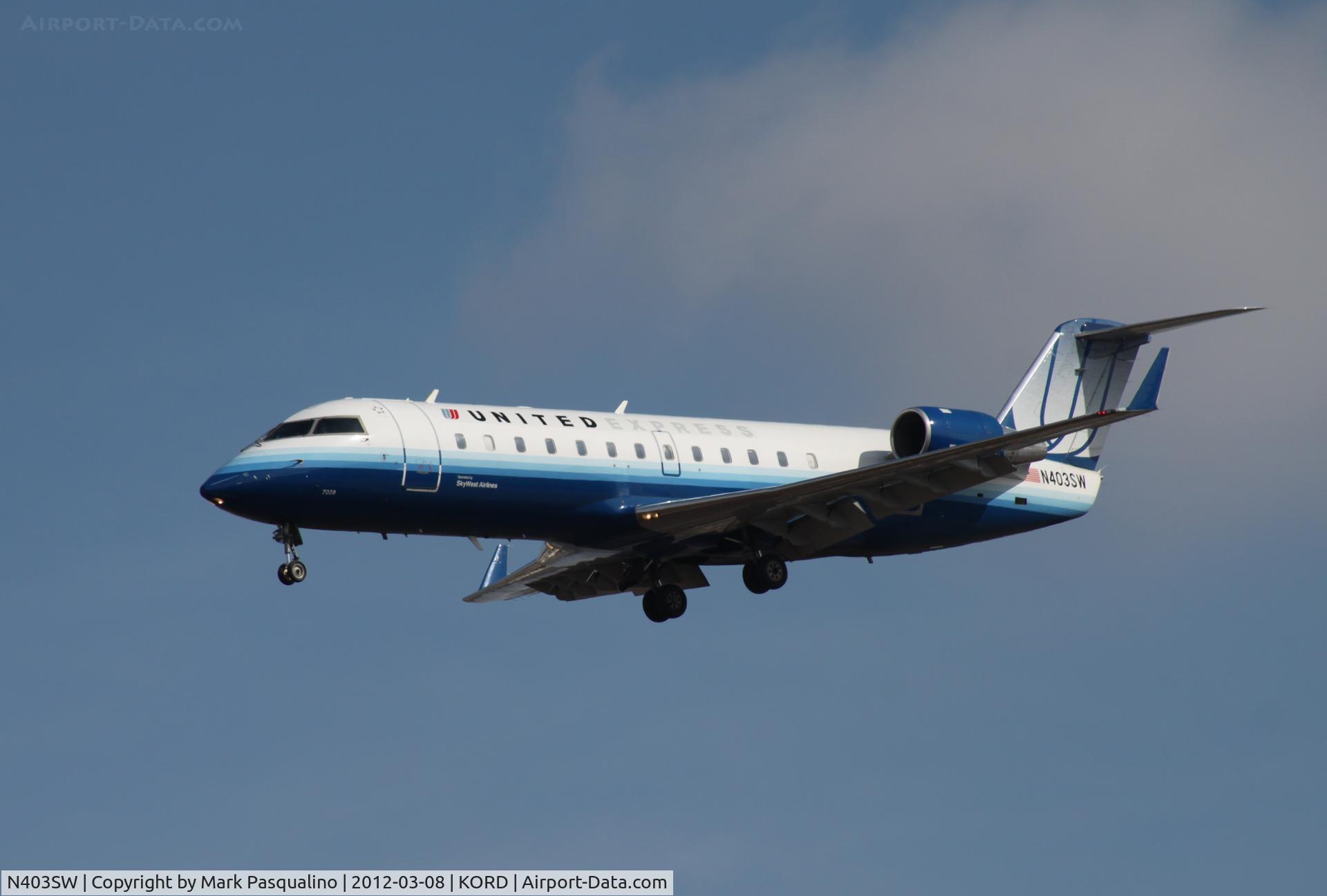 N403SW, 1993 Canadair CRJ-100LR (CL-600-2B19) C/N 7028, CL-600-2B19