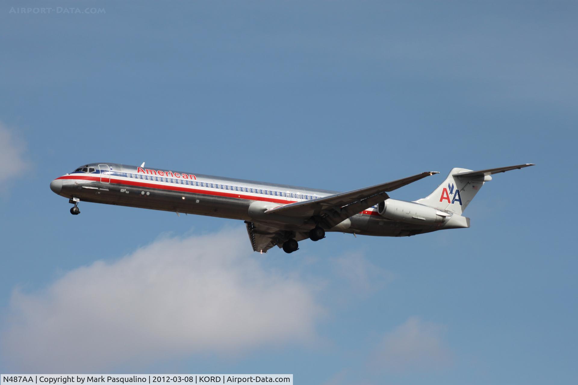 N487AA, 1988 McDonnell Douglas MD-82 (DC-9-82) C/N 49680, MD-82