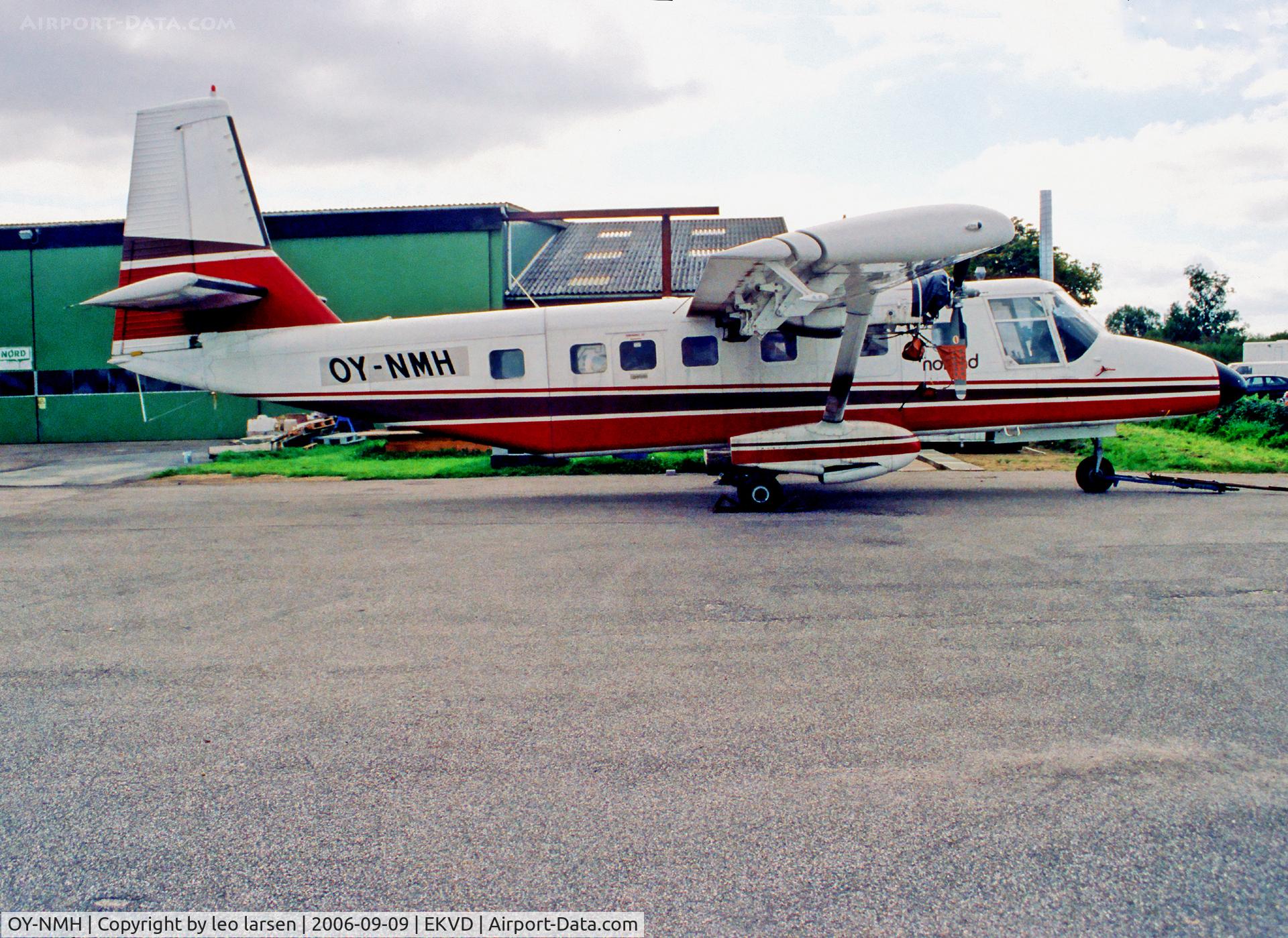 OY-NMH, 1979 GAF N24A Nomad C/N N24A-74FA, Vamdrup Denmark 9.9.06