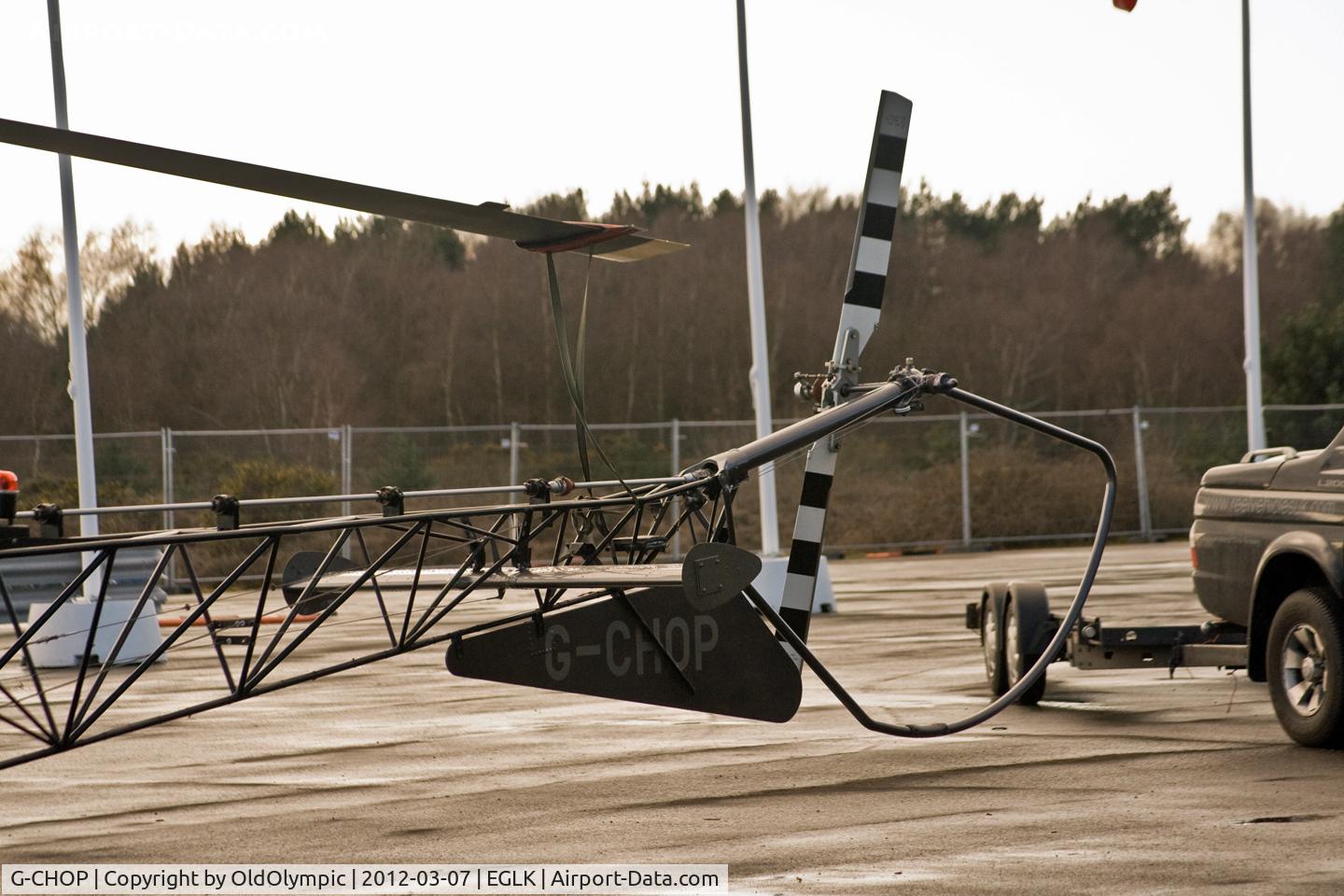 G-CHOP, 1966 Westland 47G-3B-1 C/N WAN-79, Tail rotor