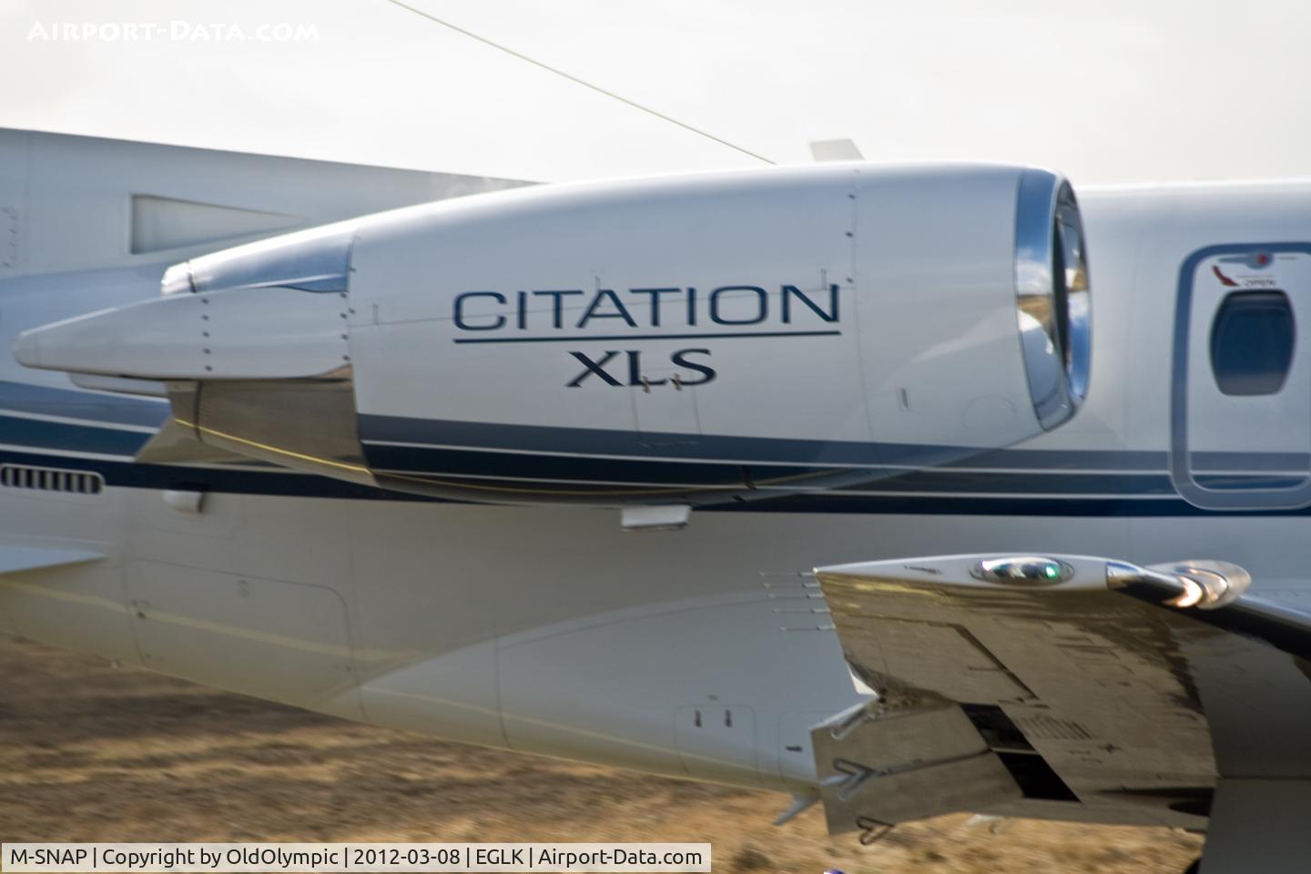 M-SNAP, 2008 Cessna 560XL Citation XLS C/N 560-5770, Engine #2