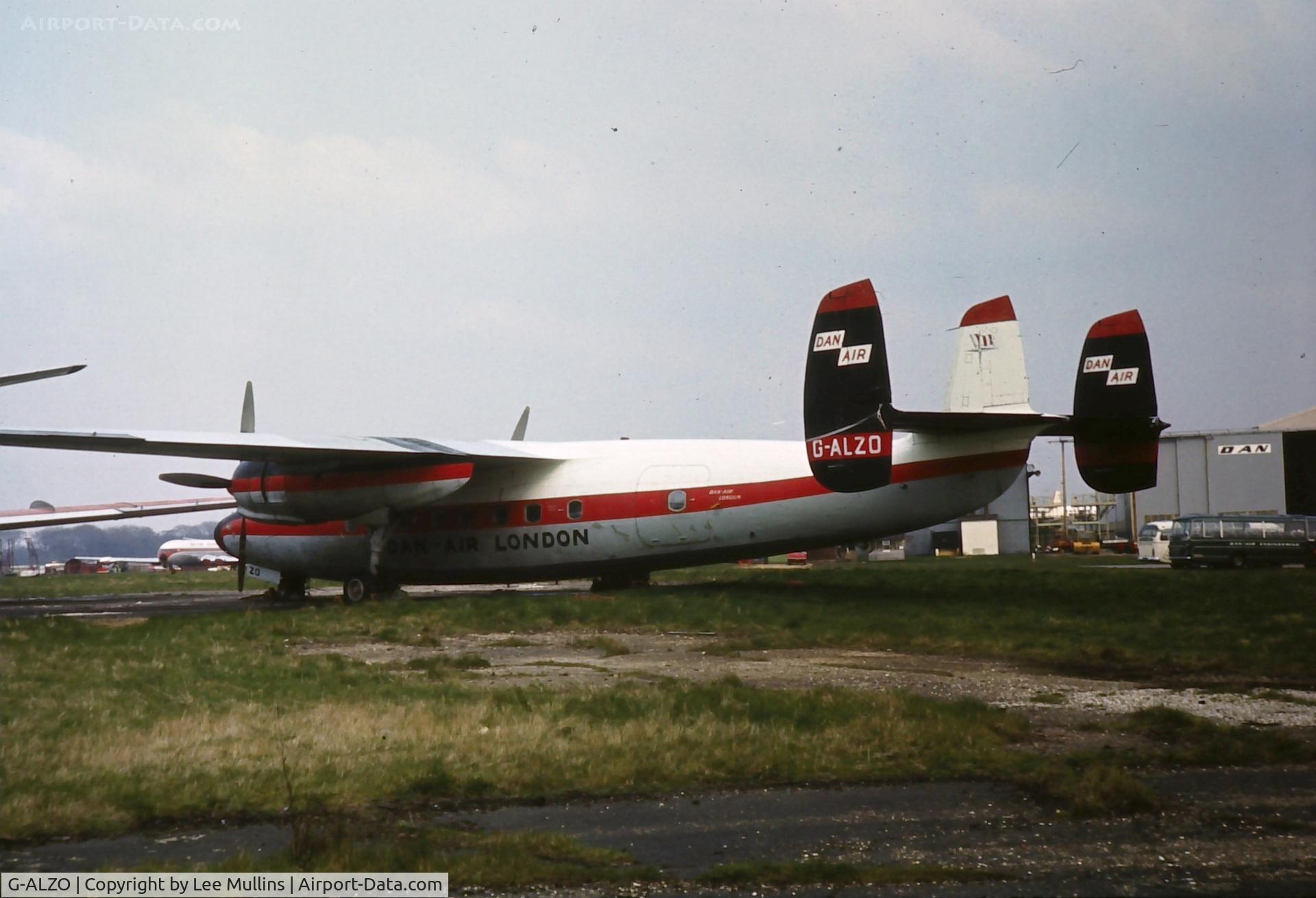G-ALZO, 1950 Airspeed AS57 Ambassador 2 C/N 5226, Preserved at Lasham C1972