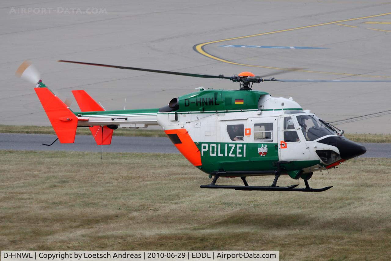 D-HNWL, Eurocopter-Kawasaki BK-117A-3 C/N 7212, German Police