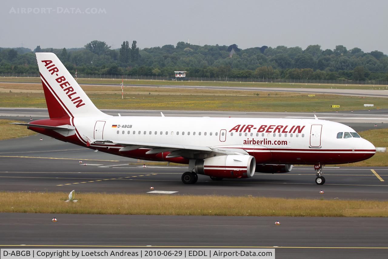D-ABGB, 2005 Airbus A319-132 C/N 2467, AB Airbus older colors