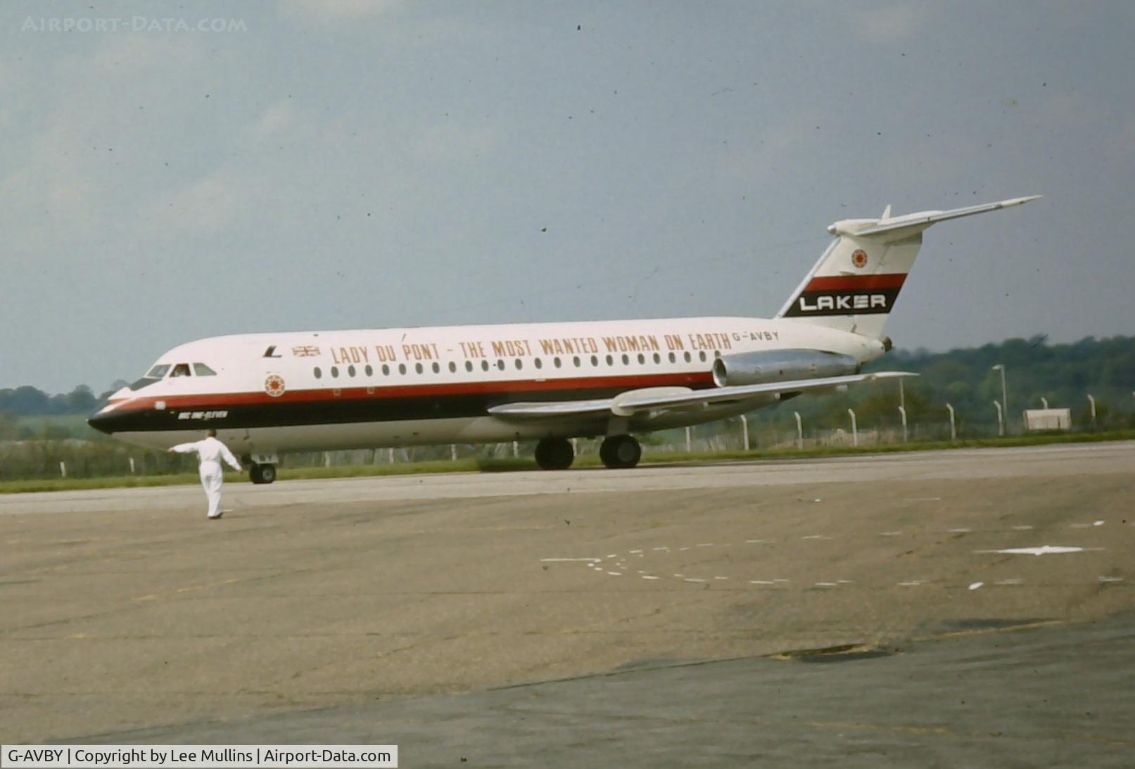 G-AVBY, 1967 BAC 111-320AZ One-Eleven C/N BAC.113, Laker. Stansted C1970
