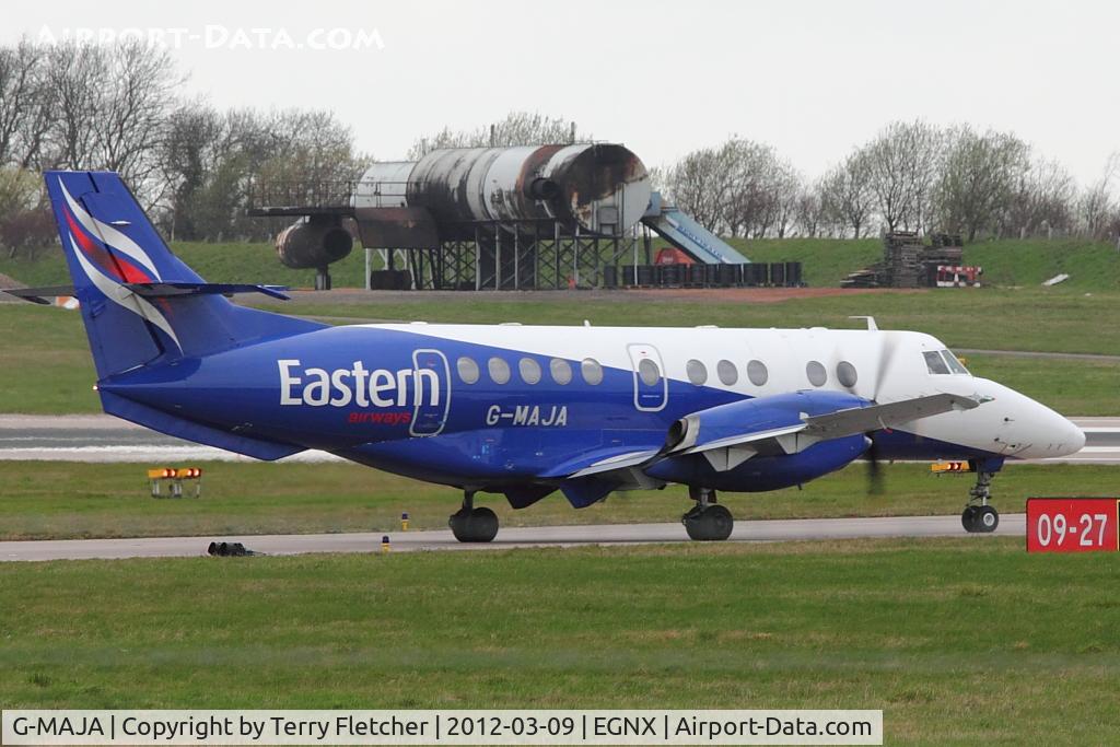 G-MAJA, 1994 British Aerospace Jetstream 41 C/N 41032, Eastern's 1994 British Aerospace Jetstream 41, c/n: 41032 at East Midlands