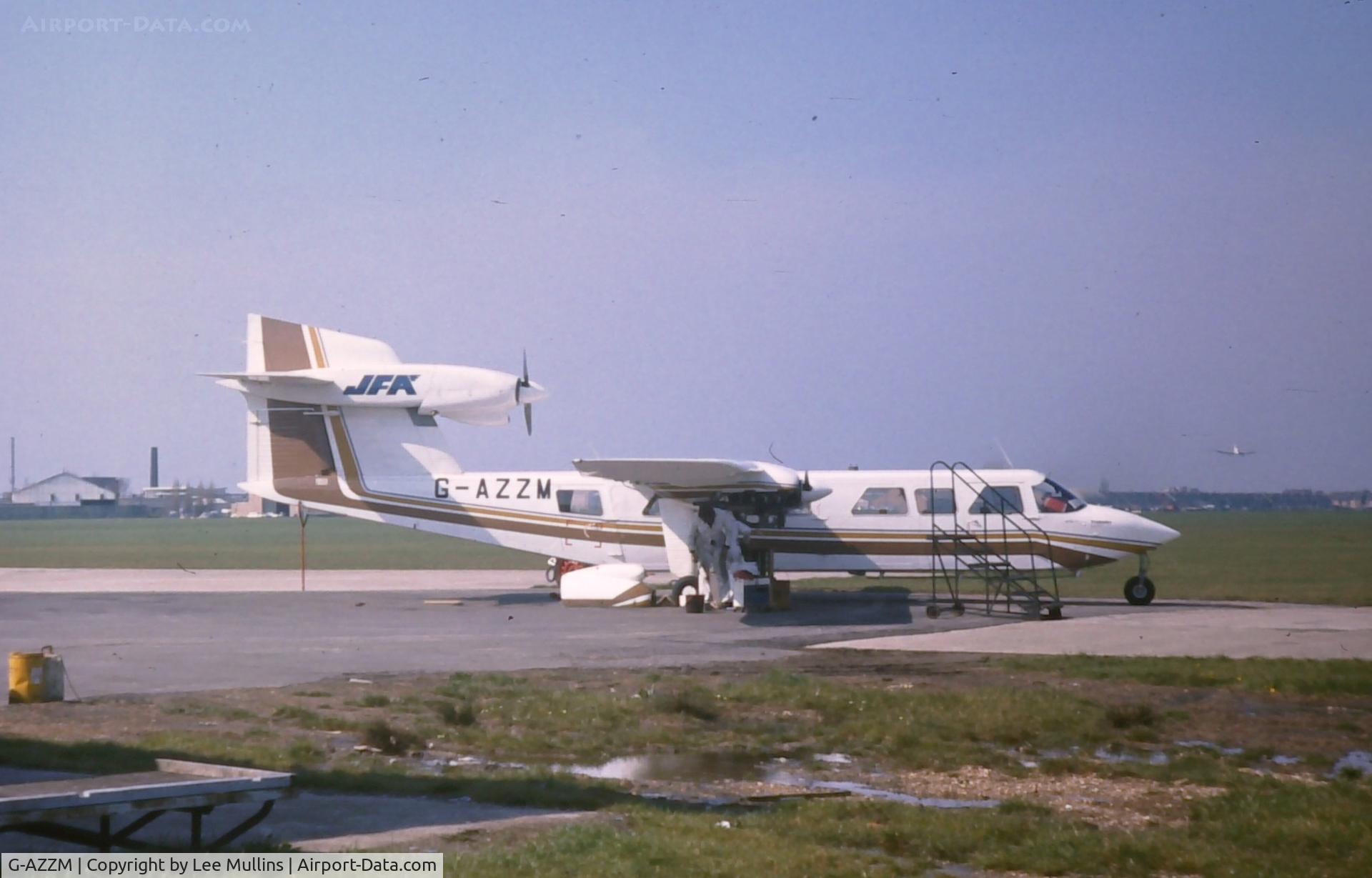 G-AZZM, 1972 Britten-Norman BN-2A Mk.III-2 Trislander C/N 321, JFA at Portsmouth C1972