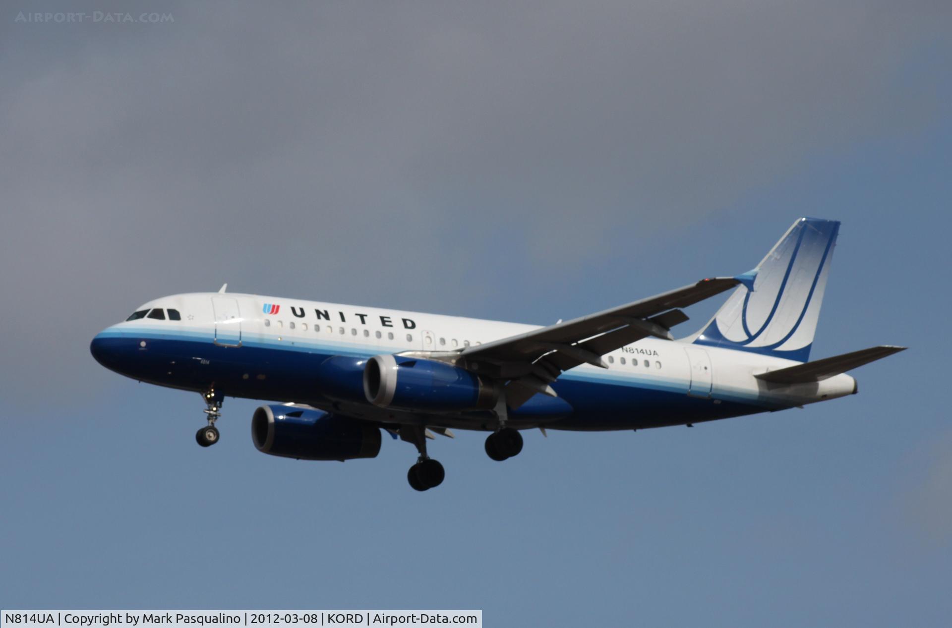 N814UA, 1998 Airbus A319-131 C/N 862, Airbus A319