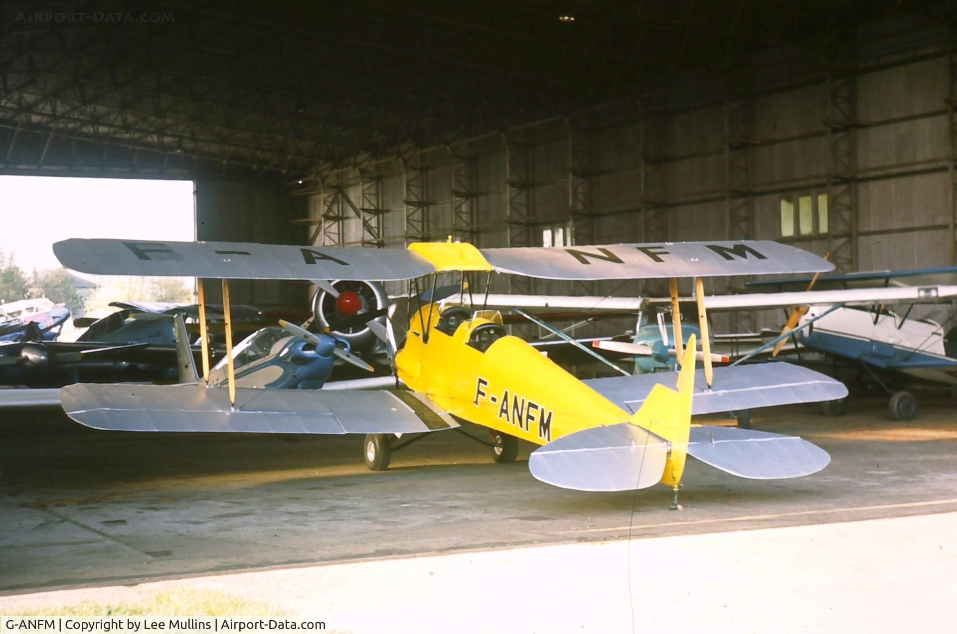 G-ANFM, 1941 De Havilland DH-82A Tiger Moth II C/N 83604, Painted in spurious French markings at Booker C1972