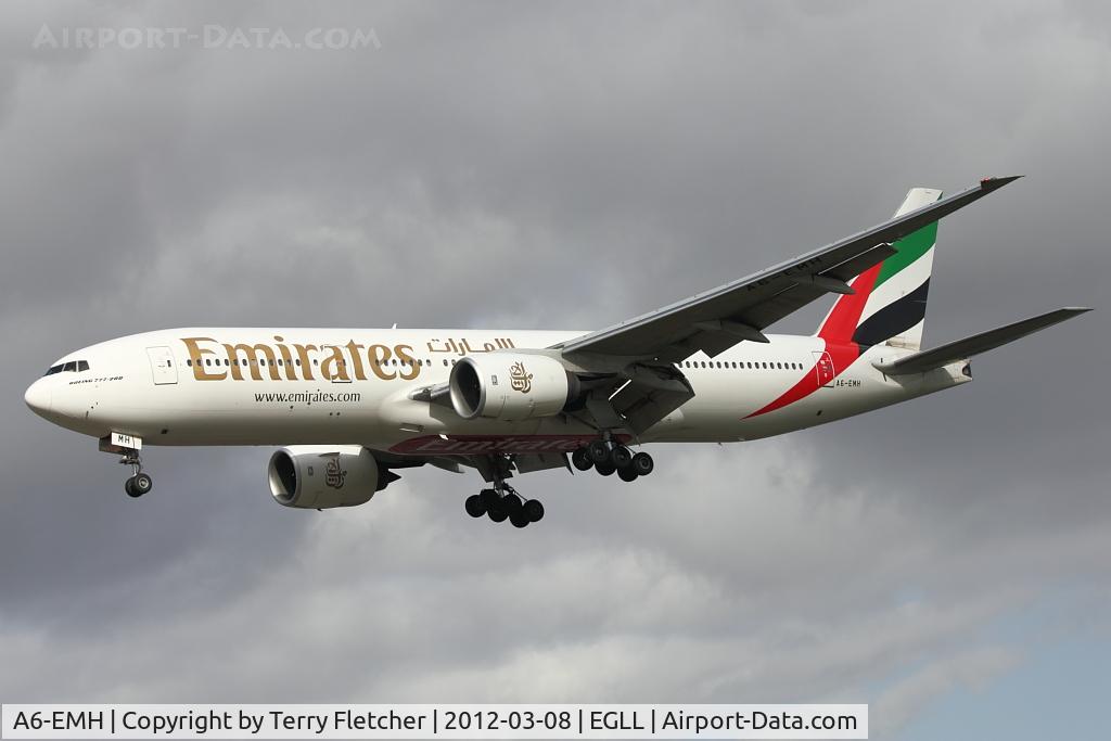 A6-EMH, 1997 Boeing 777-21H/ER C/N 27251, Emirates Boeing 777-21H (ER), c/n: 27251