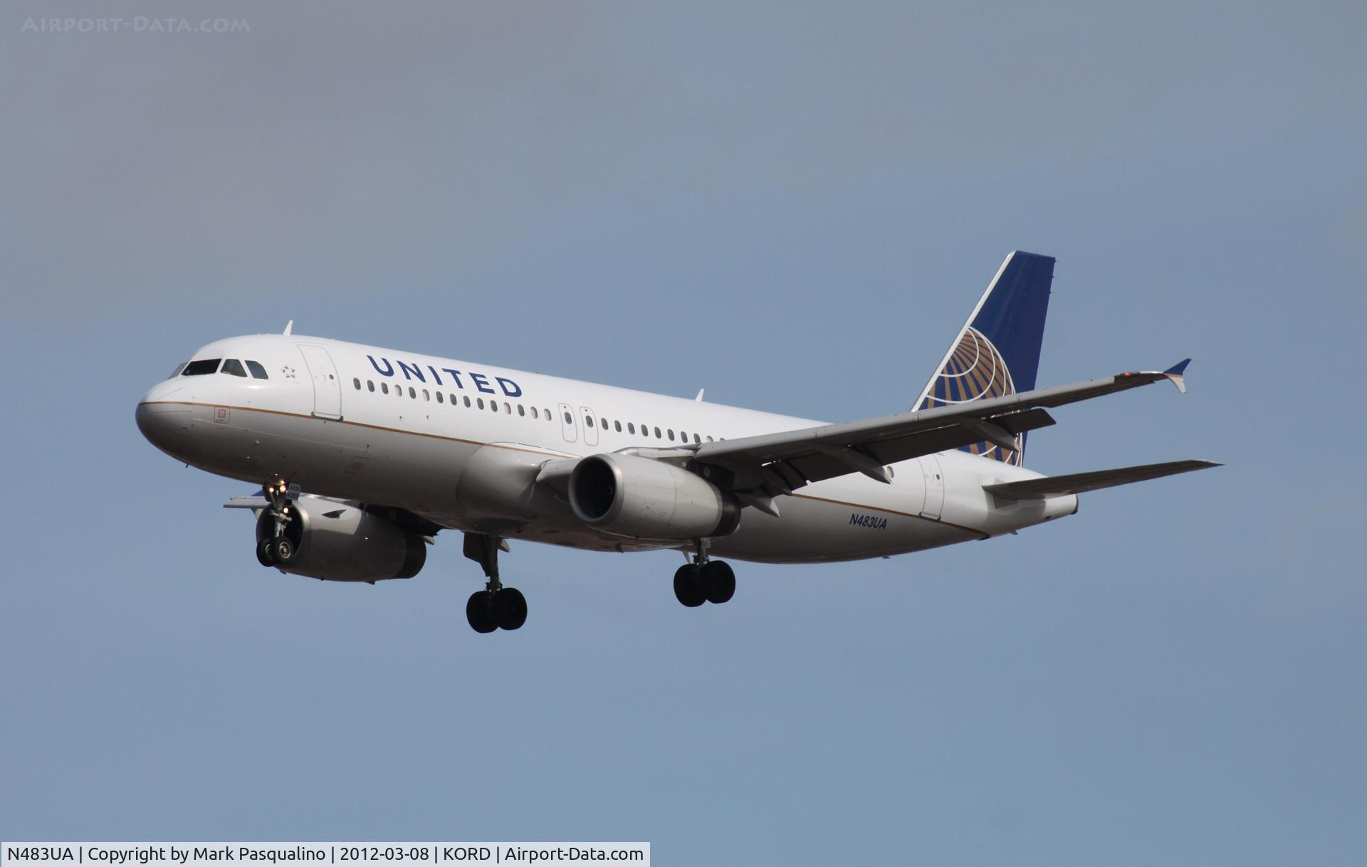 N483UA, 2001 Airbus A320-232 C/N 1586, Airbus A320