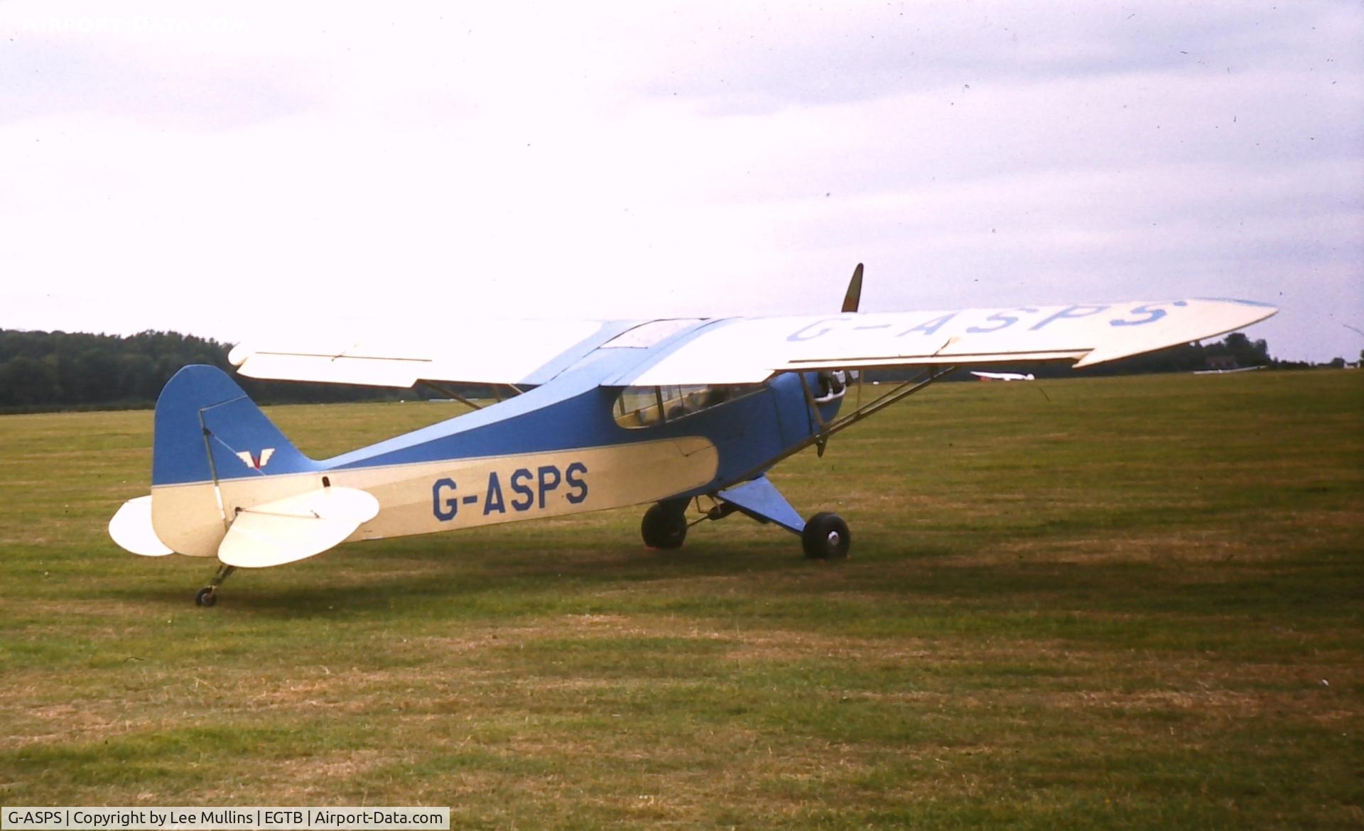 G-ASPS, 1947 Piper J3C-90 Cub C/N 22809, Booker C1971