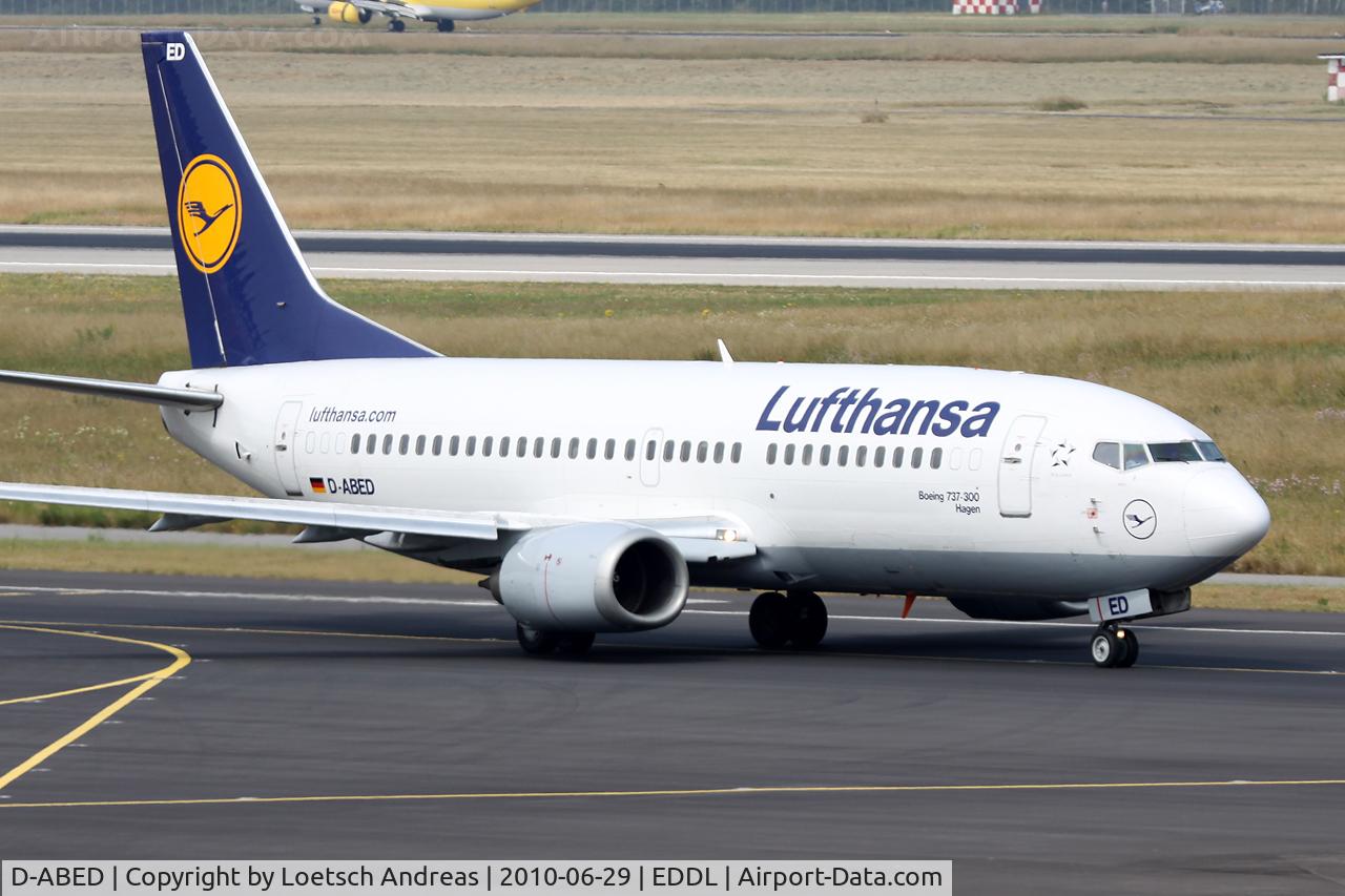 D-ABED, 1991 Boeing 737-330 C/N 25215, DLH B737