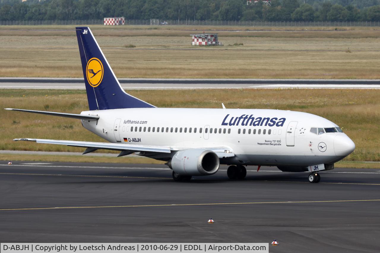 D-ABJH, 1991 Boeing 737-530 C/N 25357, DLH B737 named Heppenheim