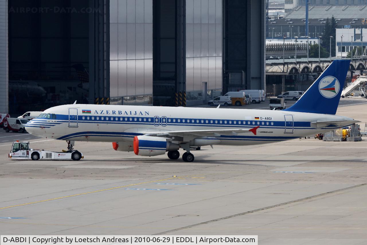 D-ABDI, 2006 Airbus A320-214 C/N 2853, Azerbaijan Airbus