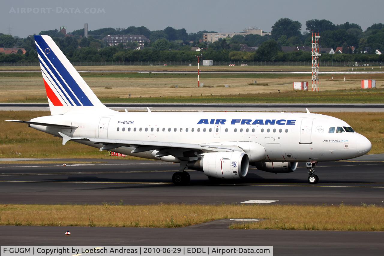 F-GUGM, 2006 Airbus A318-111 C/N 2750, Air France Airbus