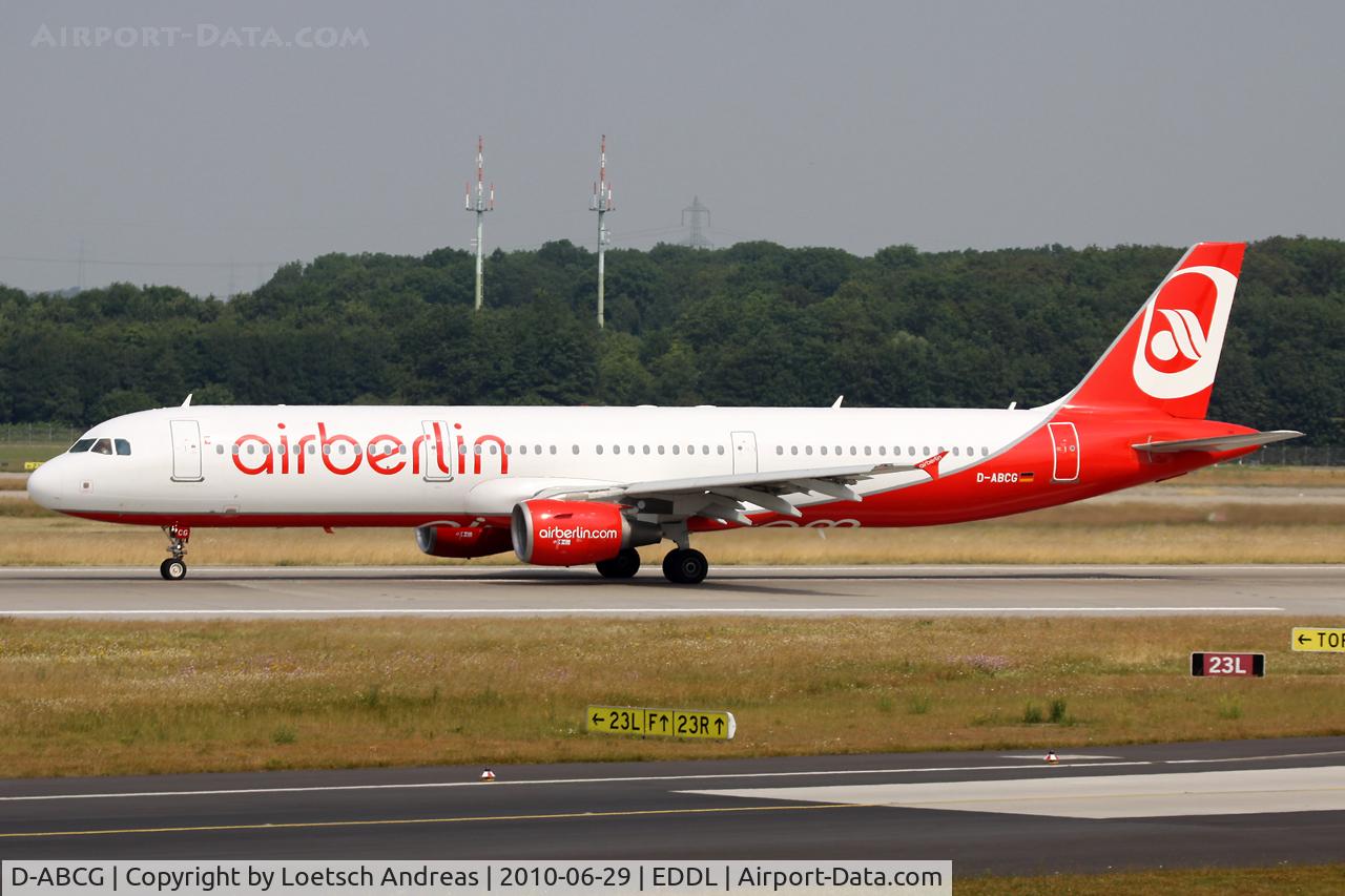 D-ABCG, 2003 Airbus A321-211 C/N 1988, Air Berlin A321