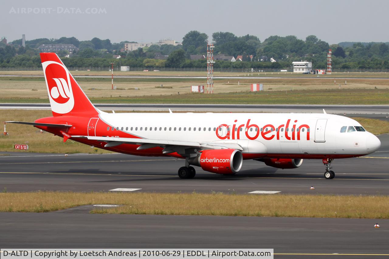 D-ALTD, 2001 Airbus A320-214 C/N 1493, Air Berlin, former LTU Herta BSC colors