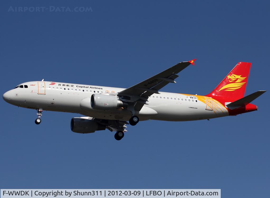 F-WWDK, 2012 Airbus A320-214 C/N 5072, C/n 5072 - To be B-6859