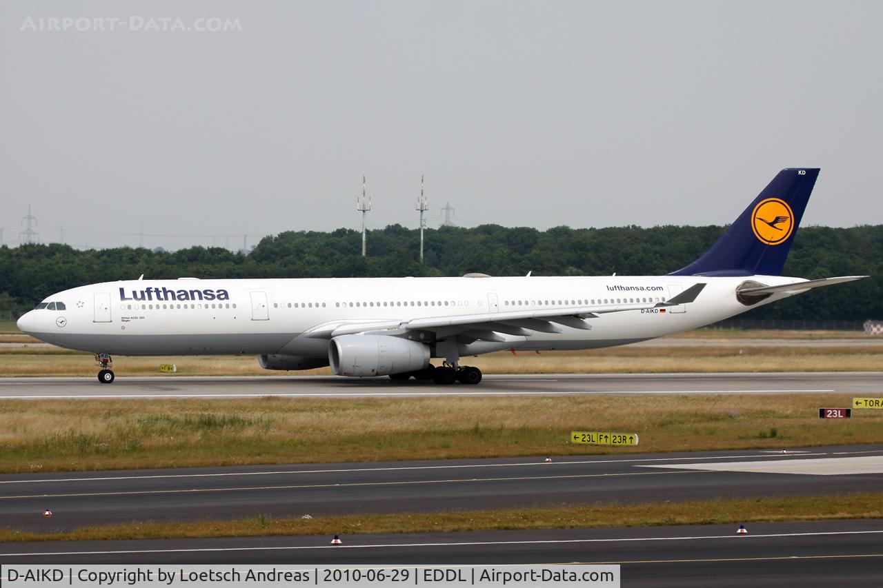 D-AIKD, 2004 Airbus A330-343X C/N 629, A330 named SIEGEN