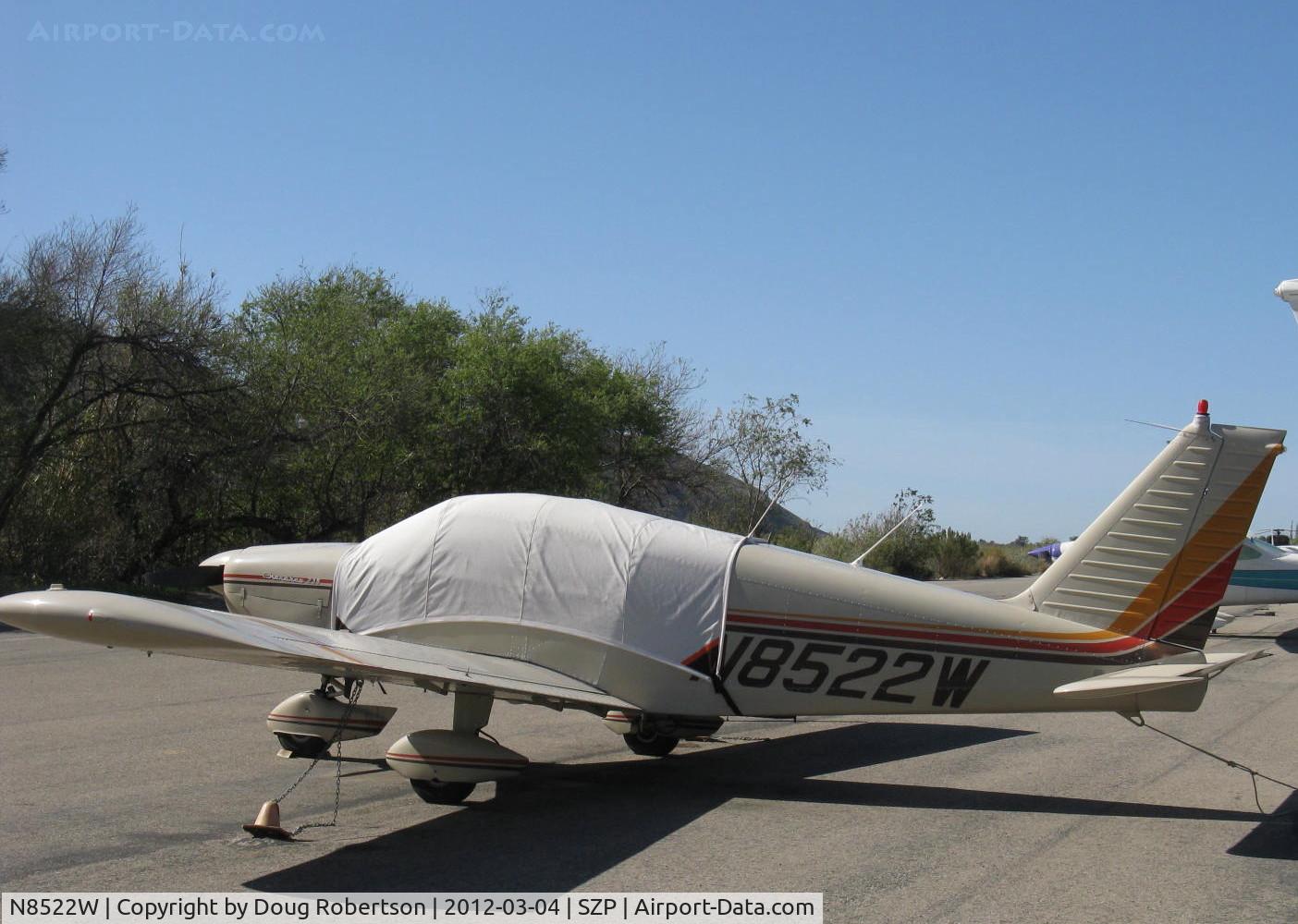 N8522W, 1963 Piper PA-28-235 Cherokee C/N 28-10023, 1963 Piper PA-28-235 CHEROKEE, Lycoming O-540-B4B5 235 Hp